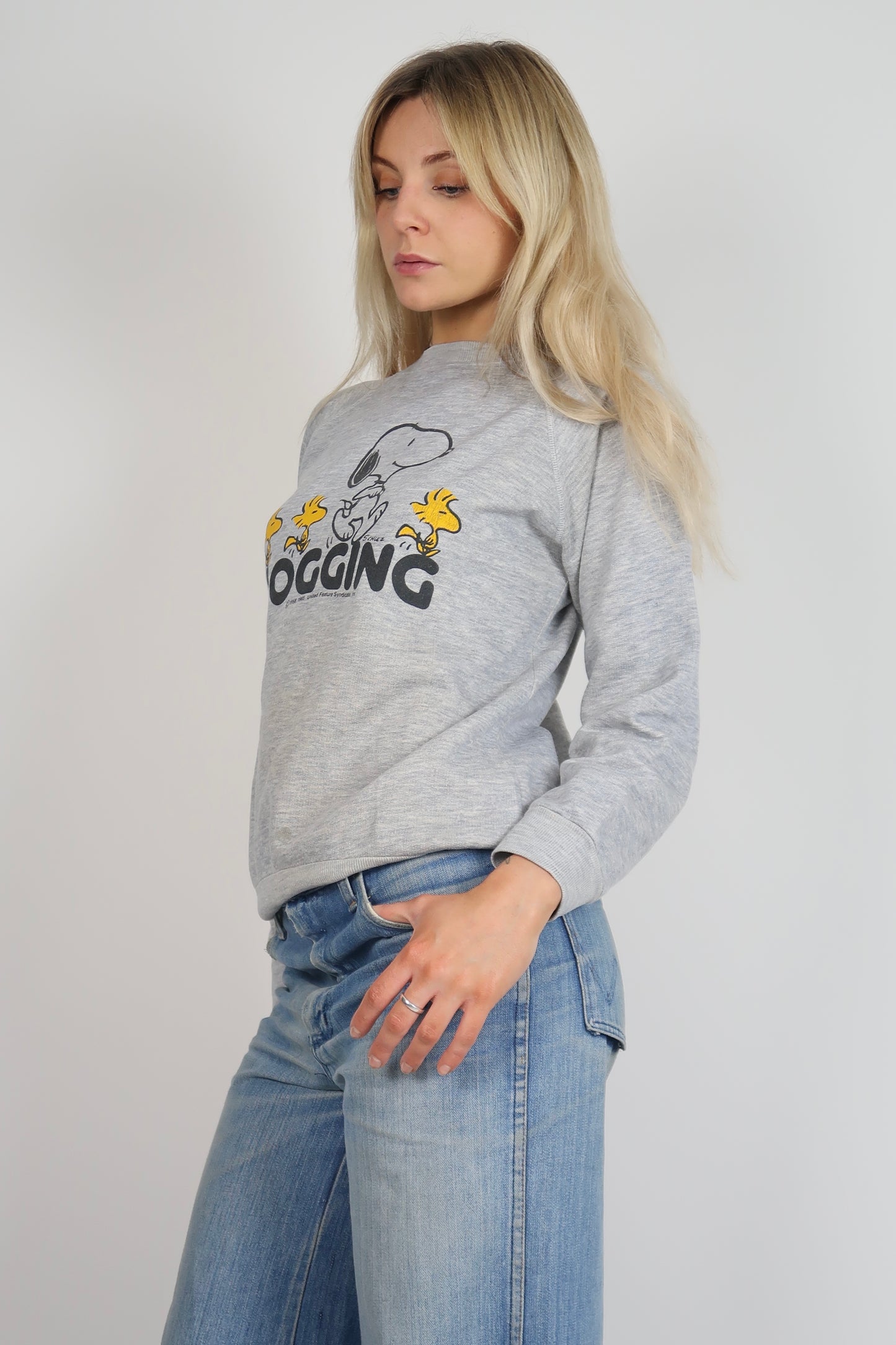 1980s Snoopy jogging sweatshirt
