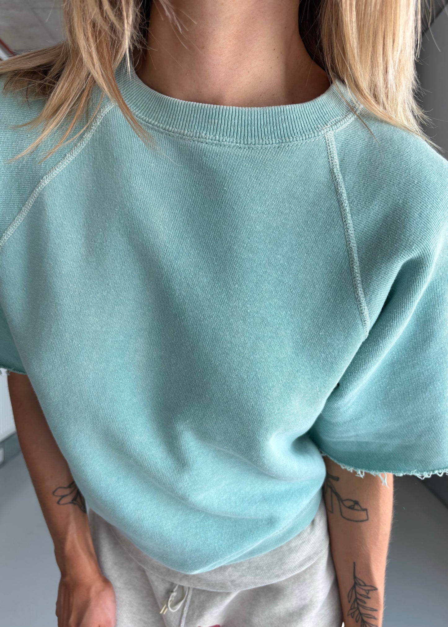 60S MINT GREEN SWEAT