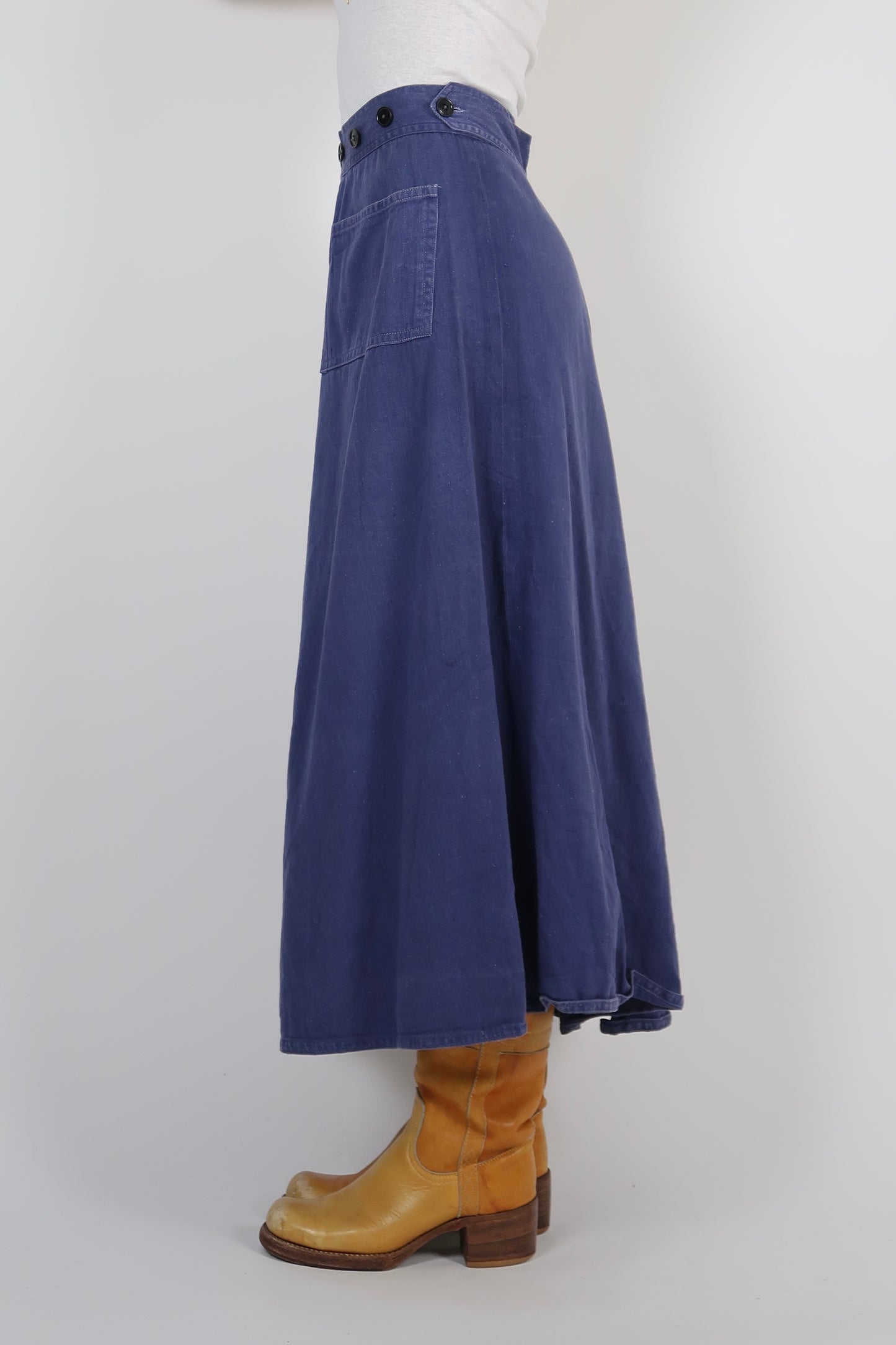1970s Indian skirt workwear