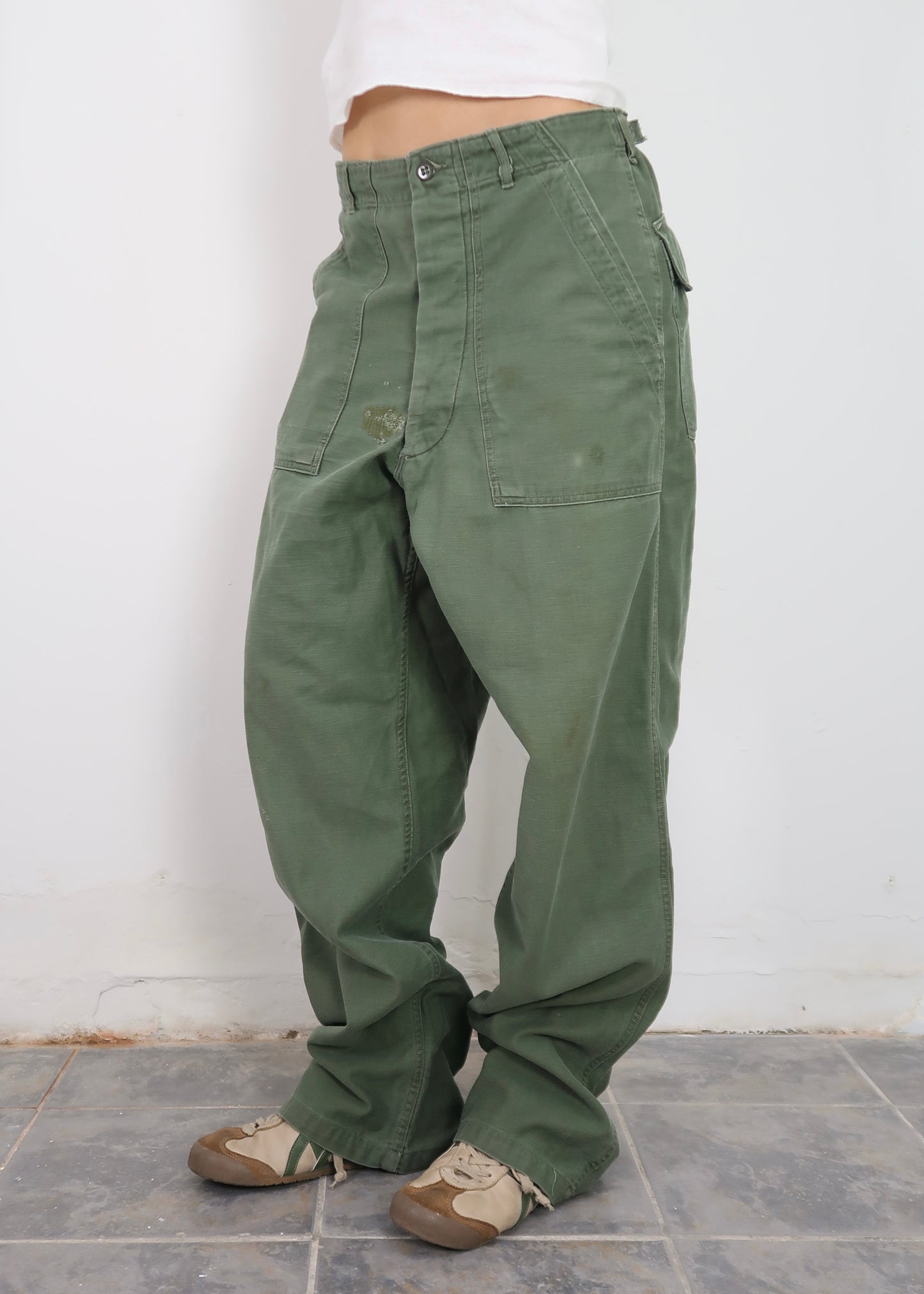 1970s fatigue pants
