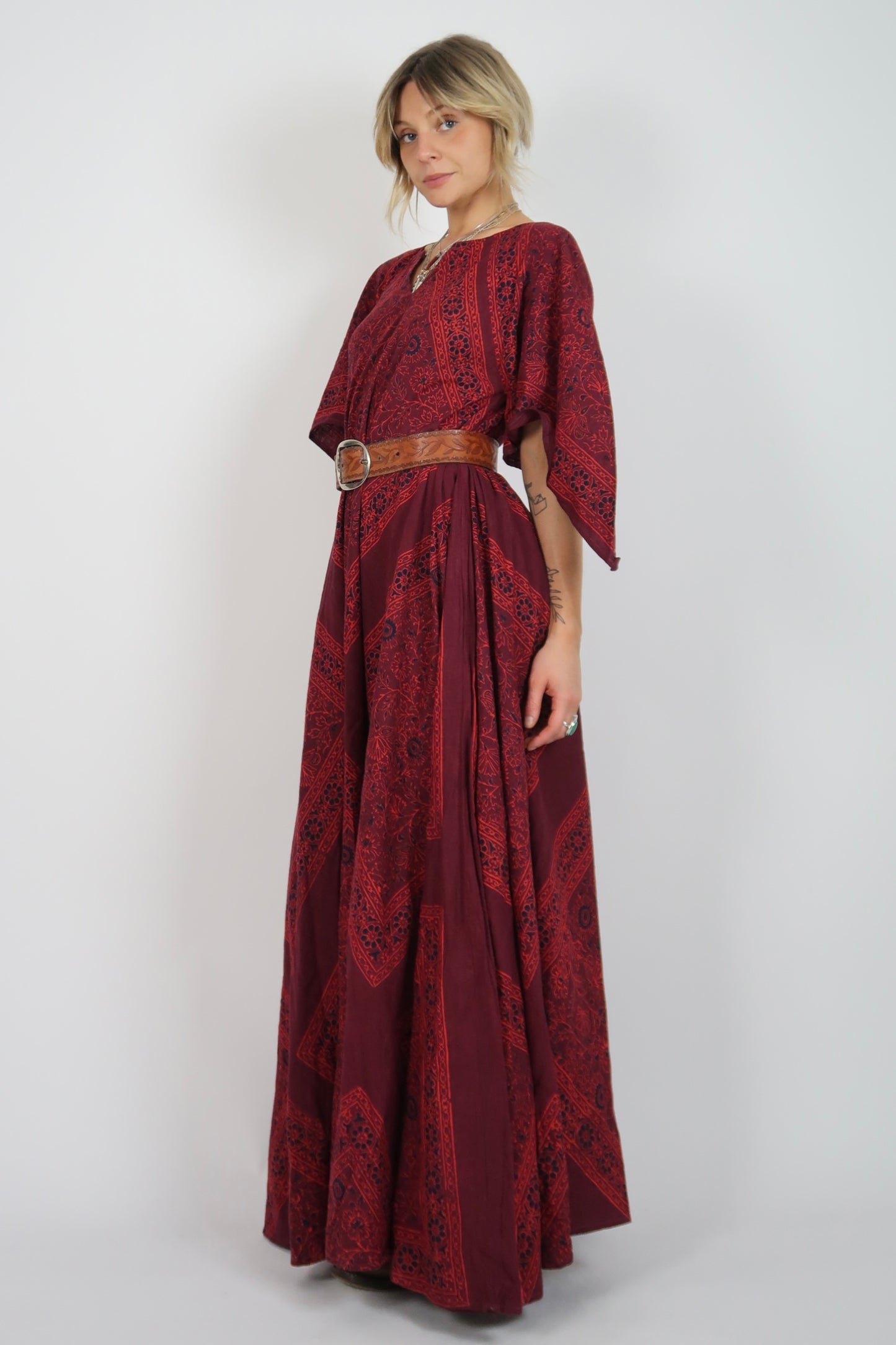 1970s Ayesha Davar maxi dress