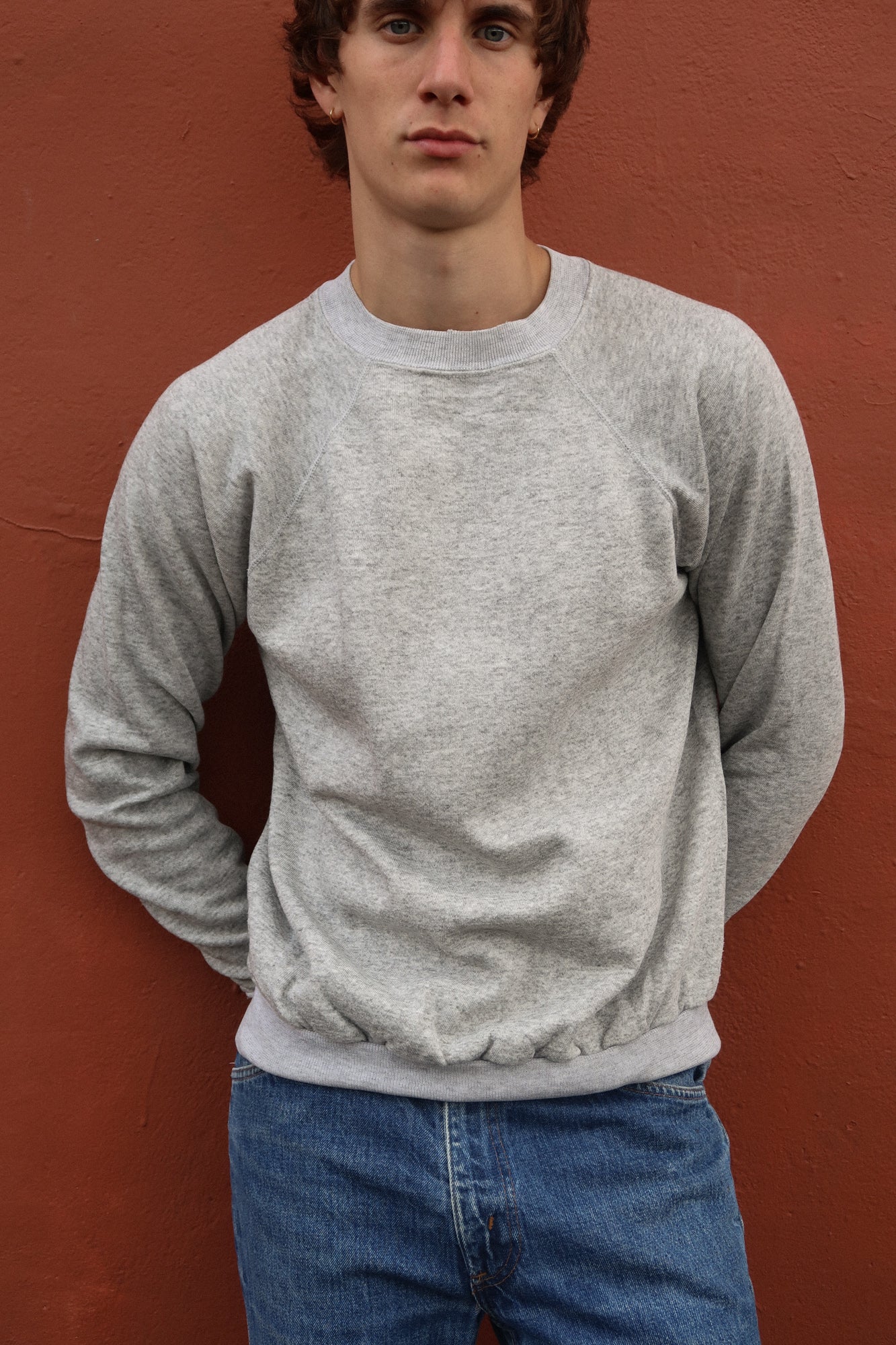 1970s grey sweat