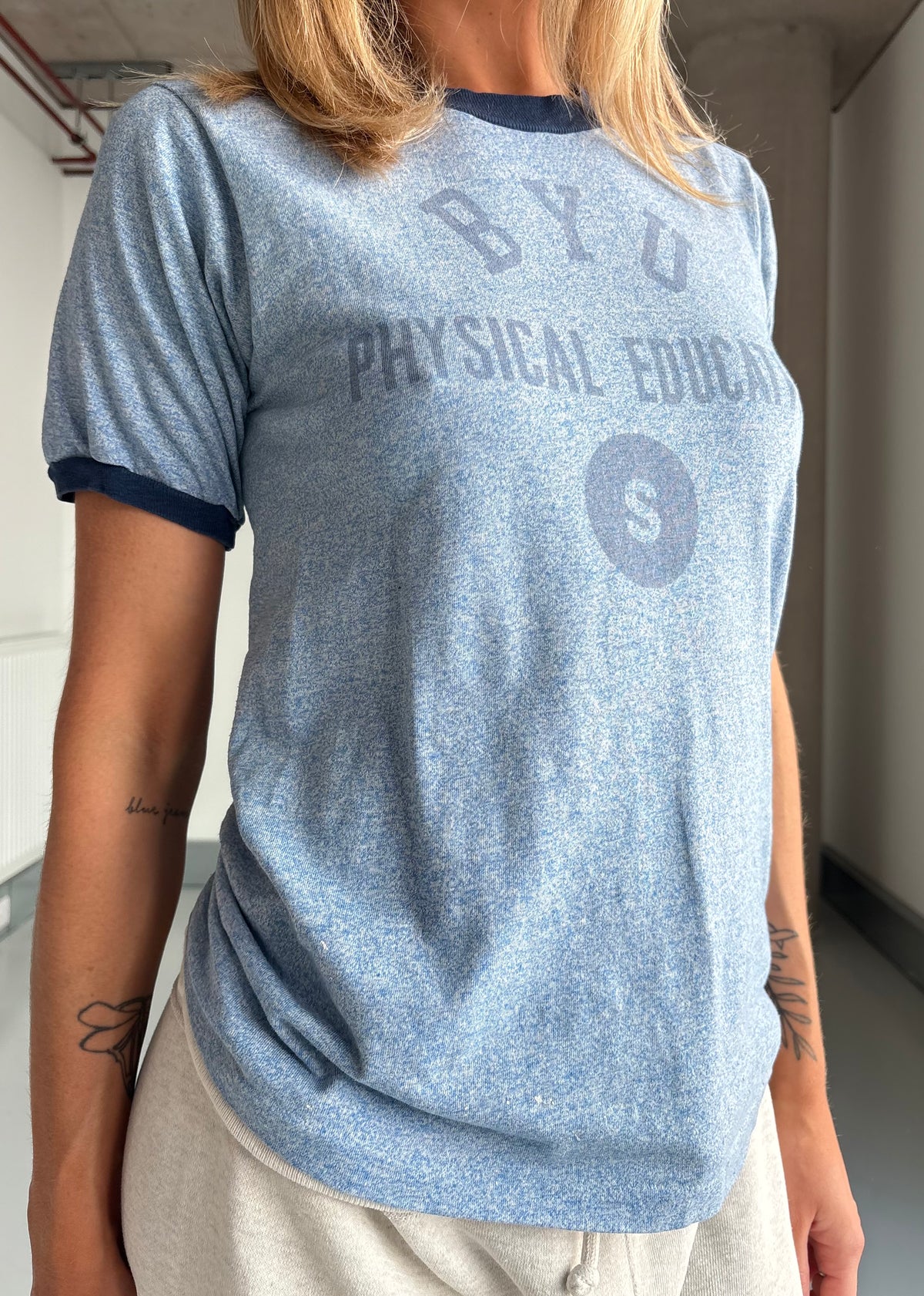 80S RINGER TEE BYU