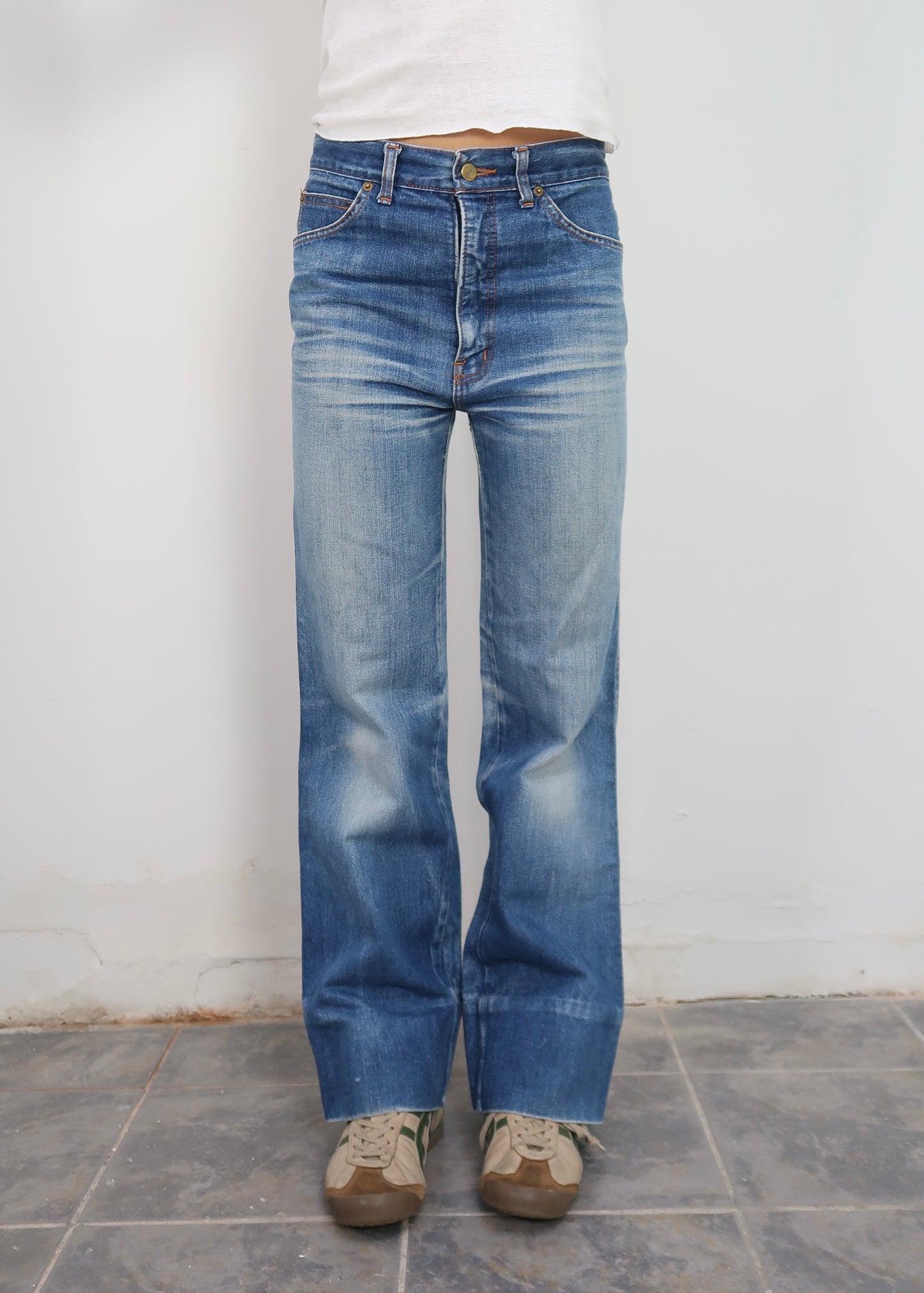 1970s Brutus gold jeans