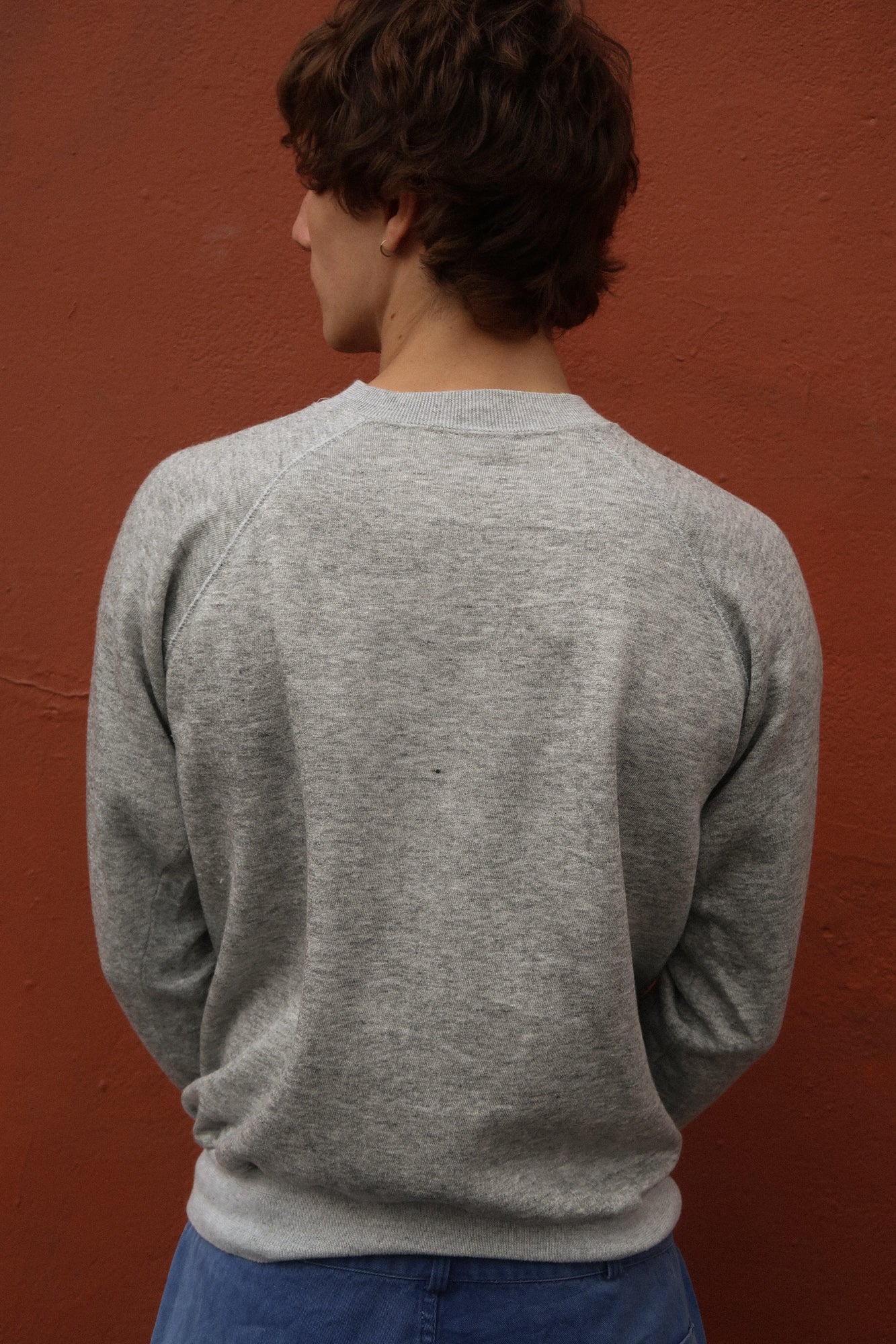 1970s grey sweatshirt