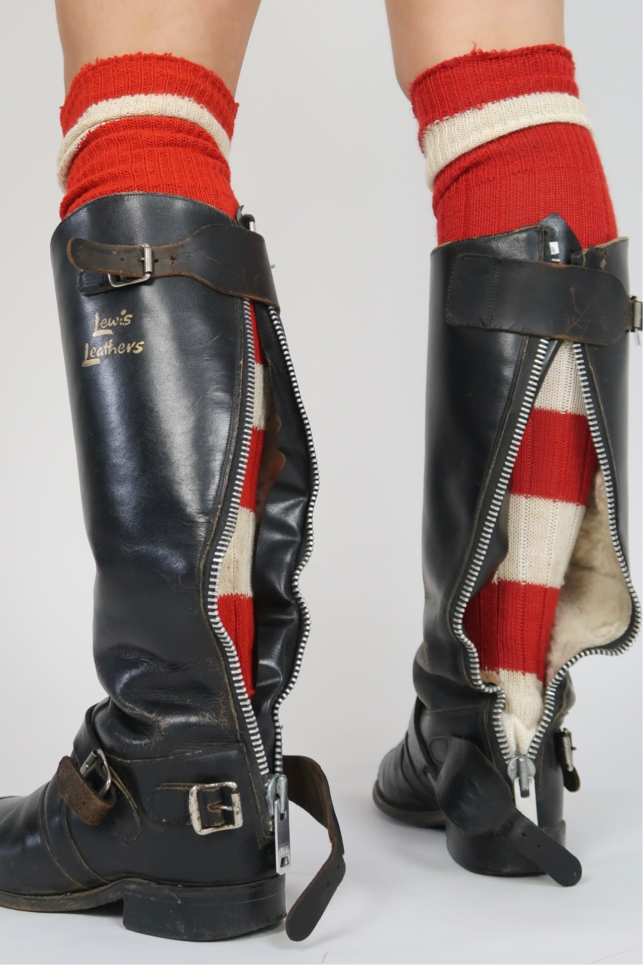1950s over the knee socks