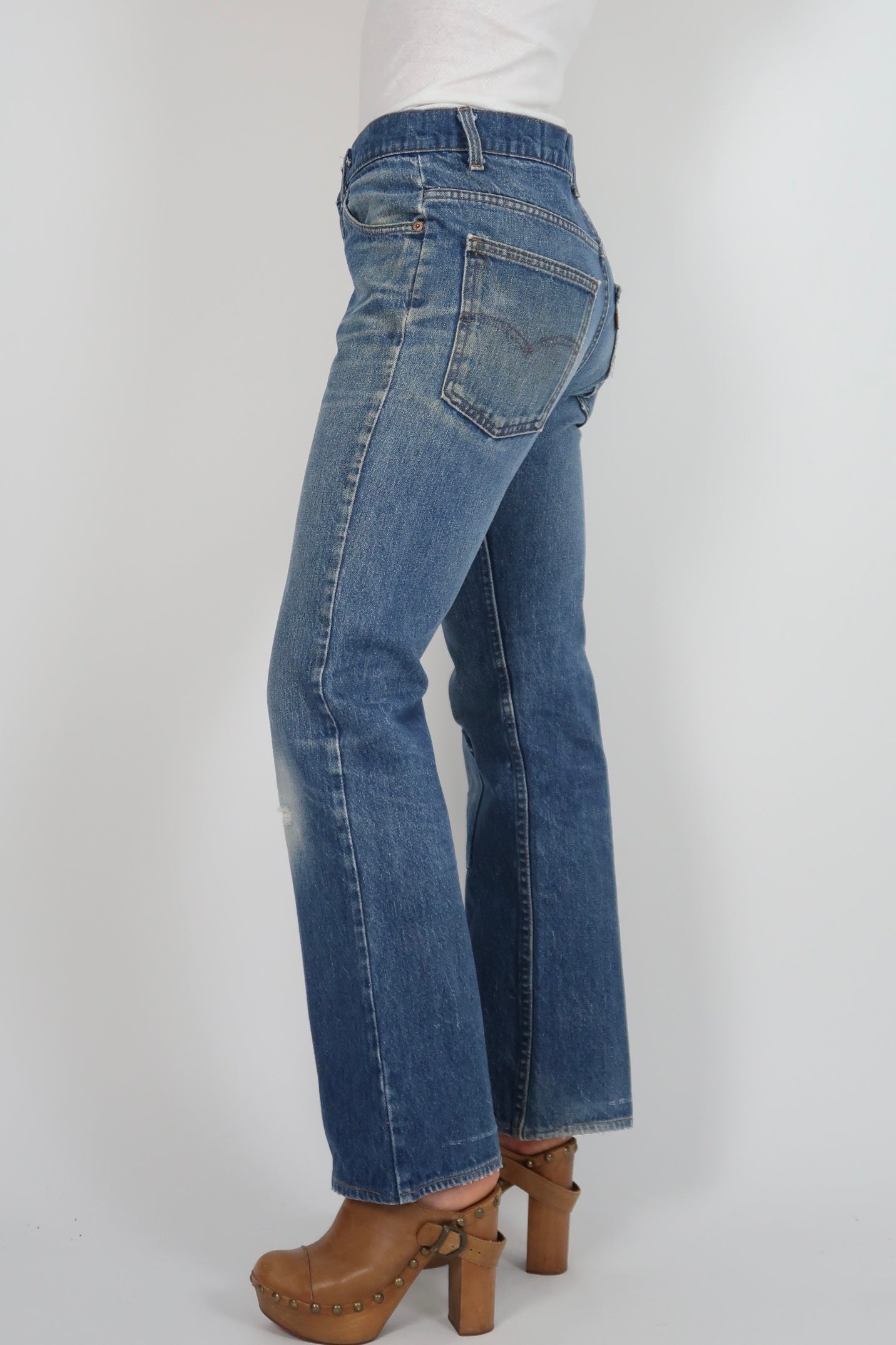 Levi’s orange tab jeans