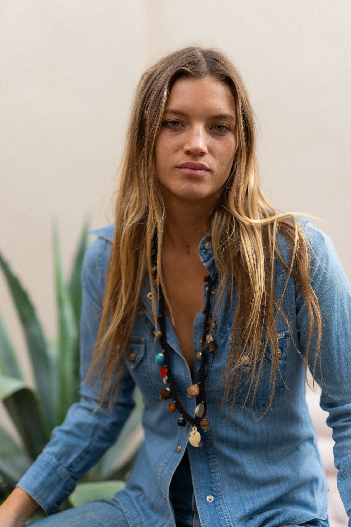 GUL AND BLA DENIM SHIRT