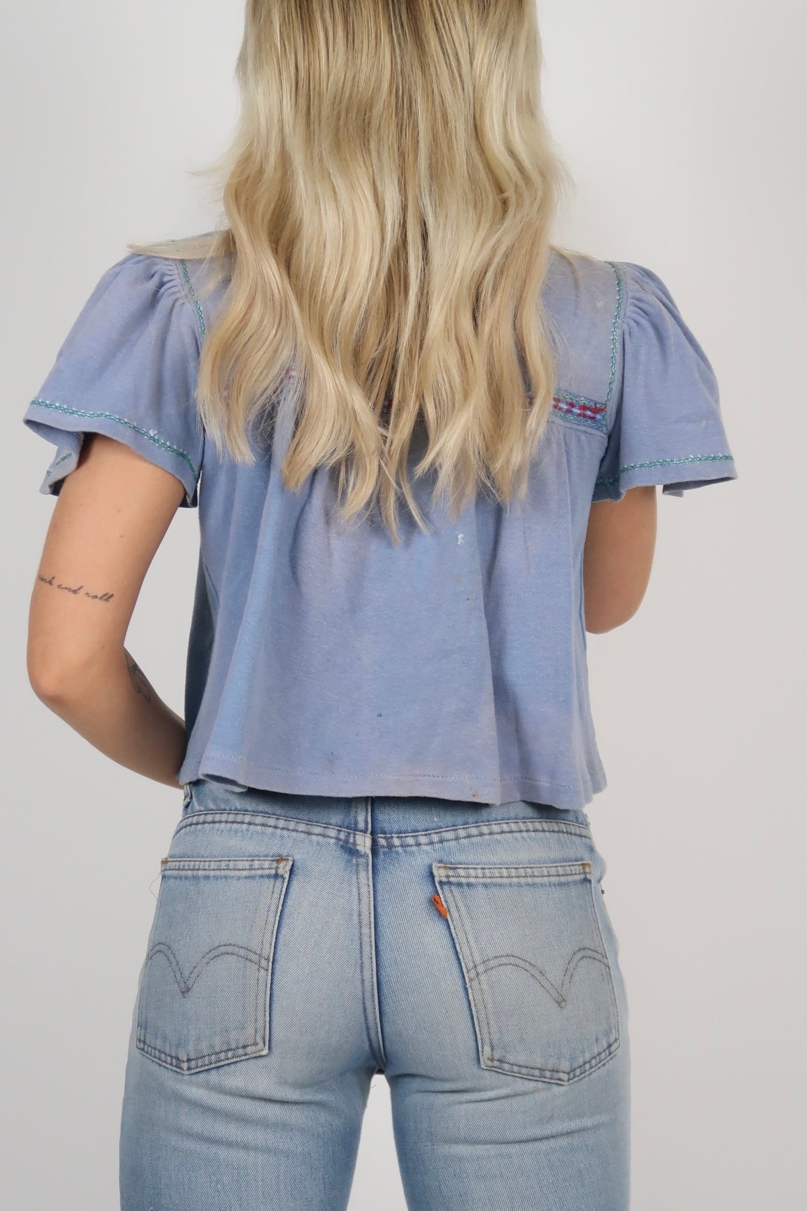Early Biba hippie cotton tshirt