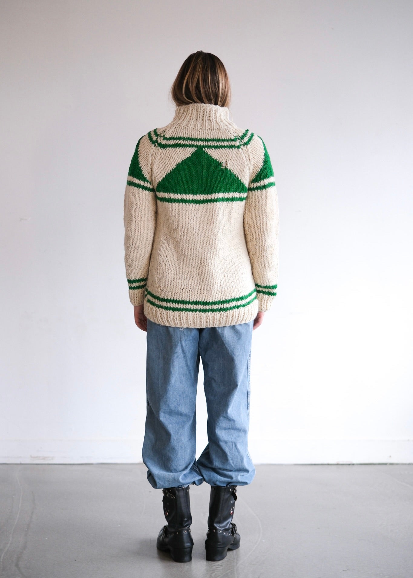1960s wool handknit