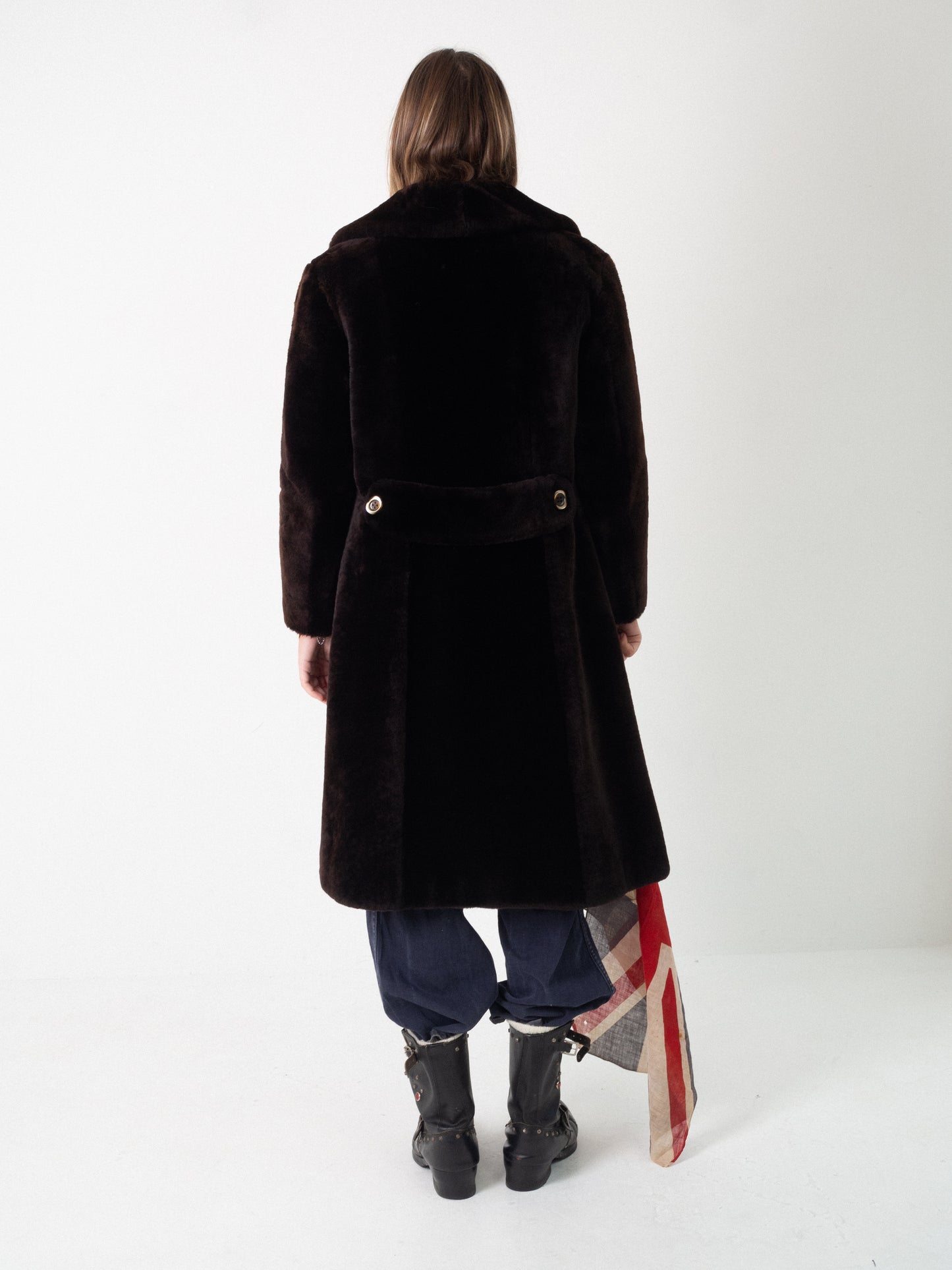 1960S SHORT PILE SHEEPSKIN COAT