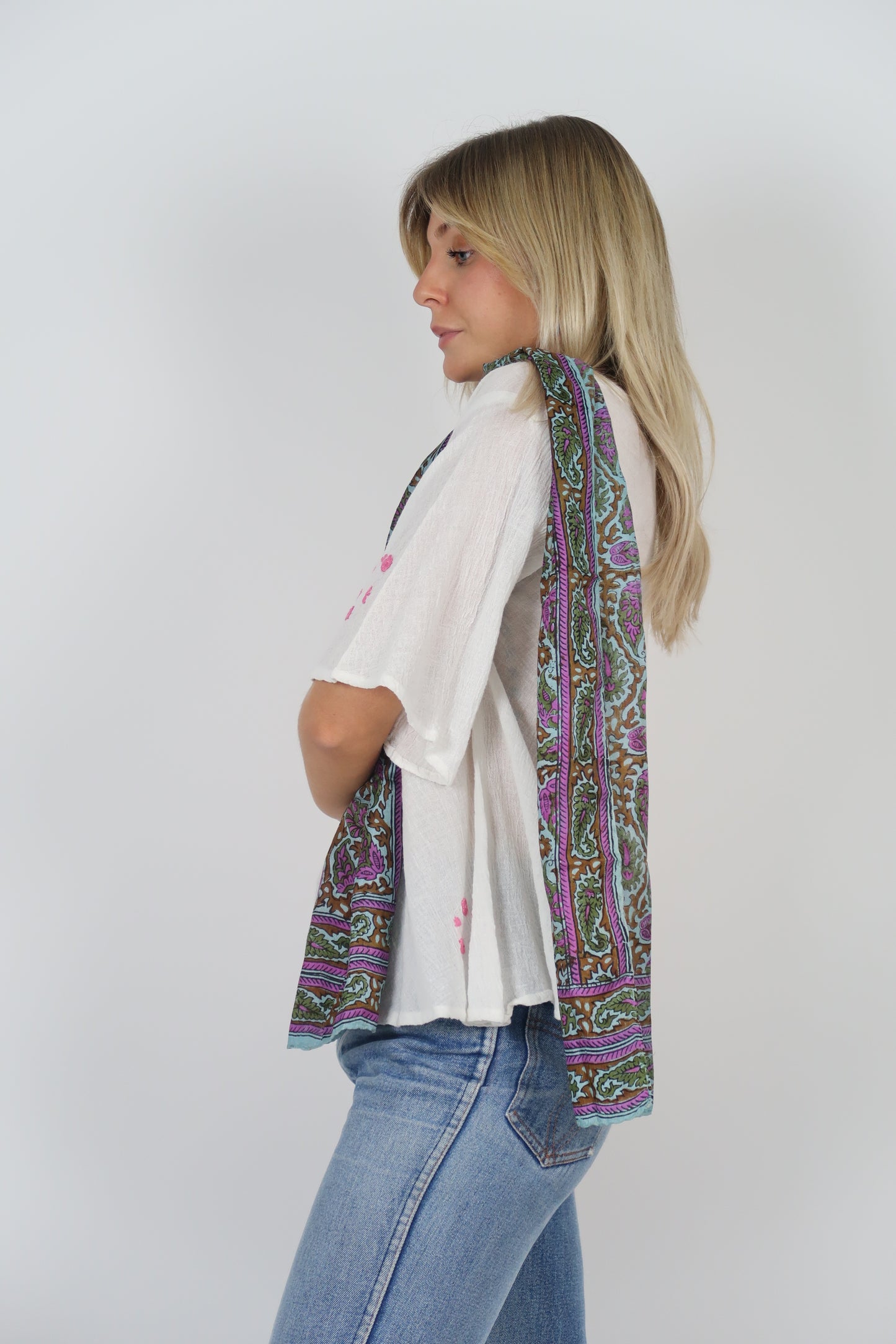 1960s silk scarf