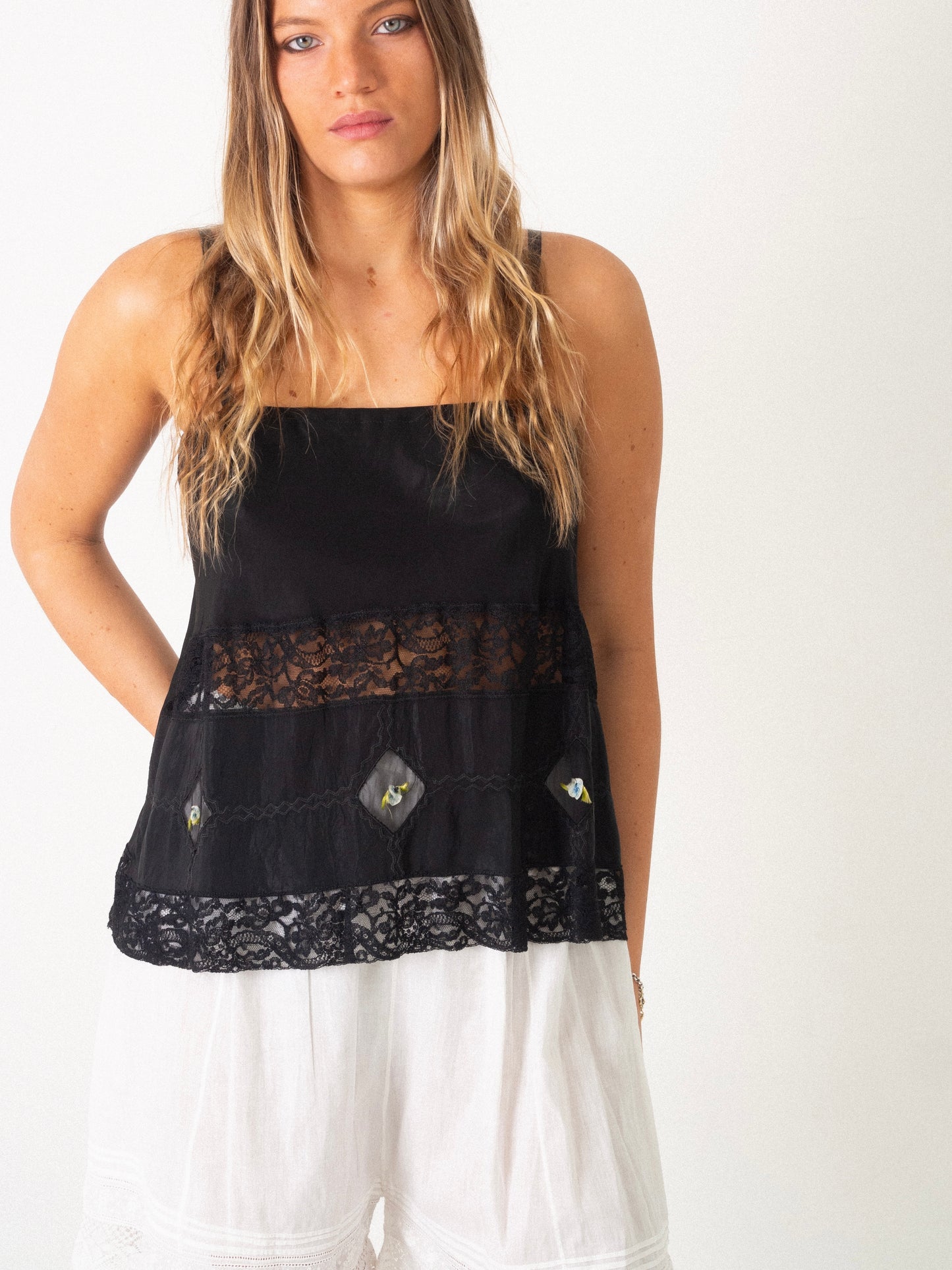 70S LACE CAMISOLE