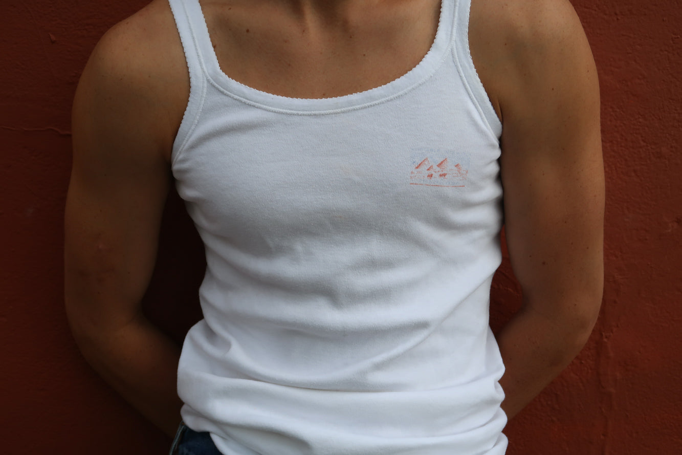 60s army cotton vest