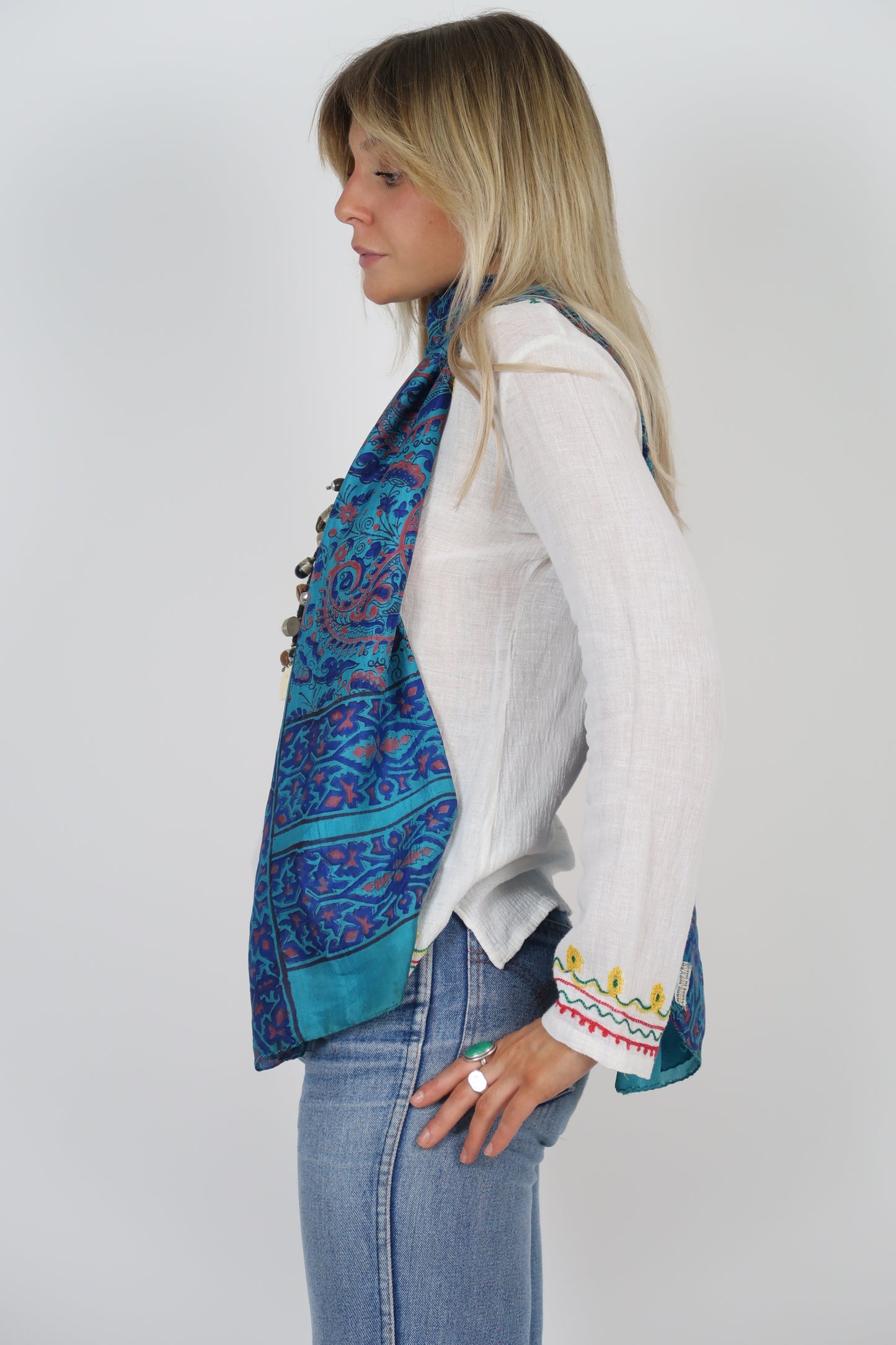 1970s silk scarf