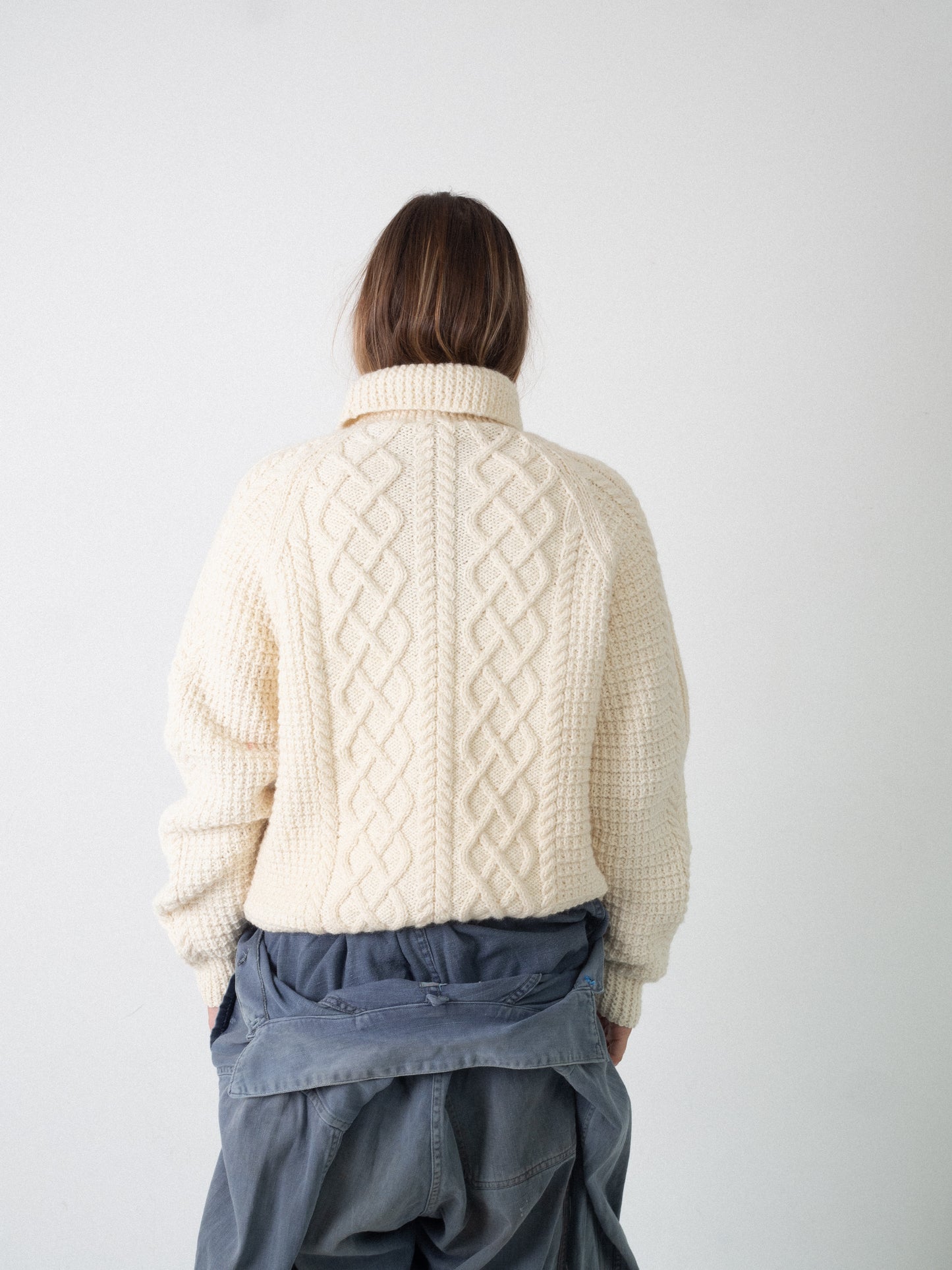 70S HAND KNIT CREAM