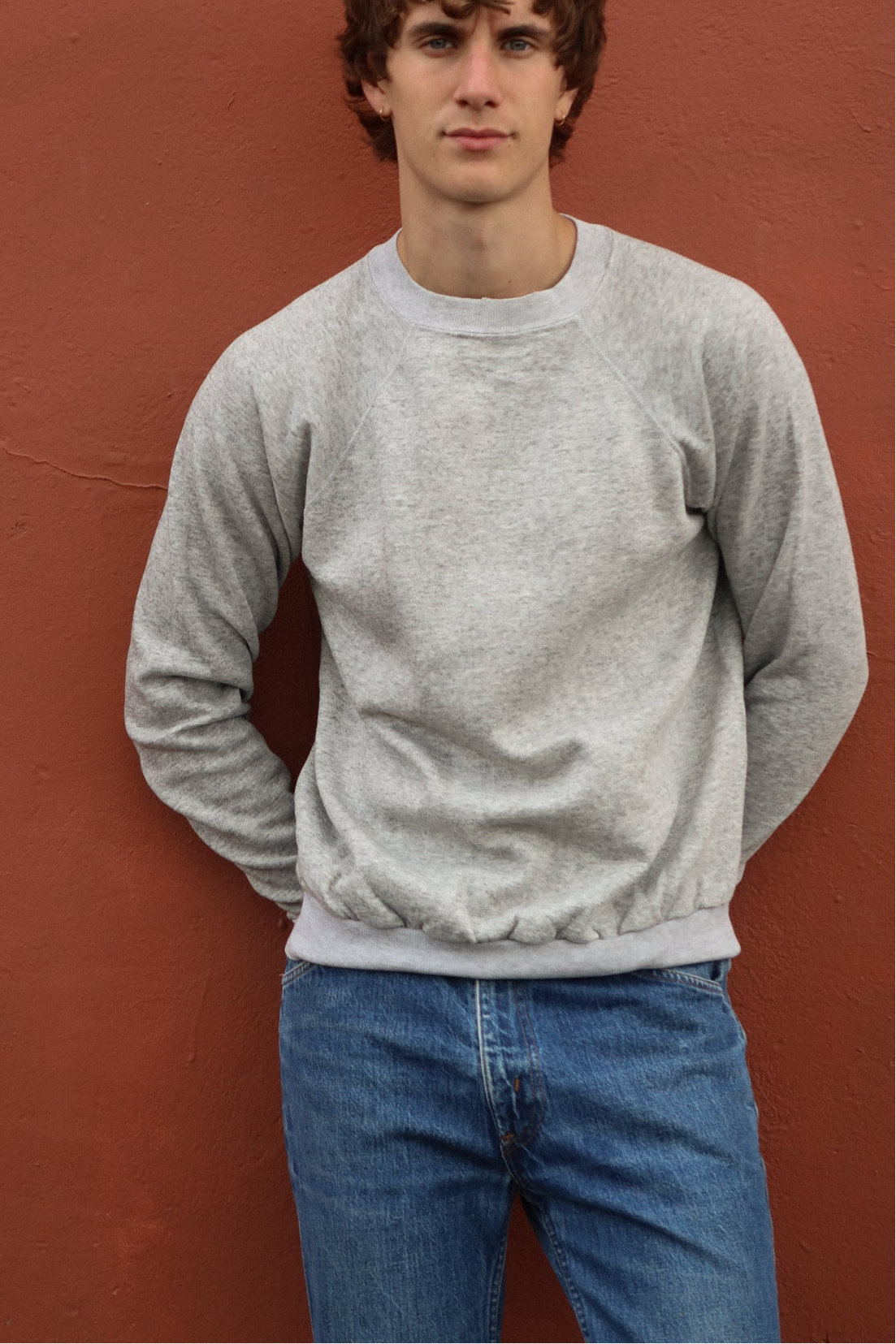 1970s grey sweat