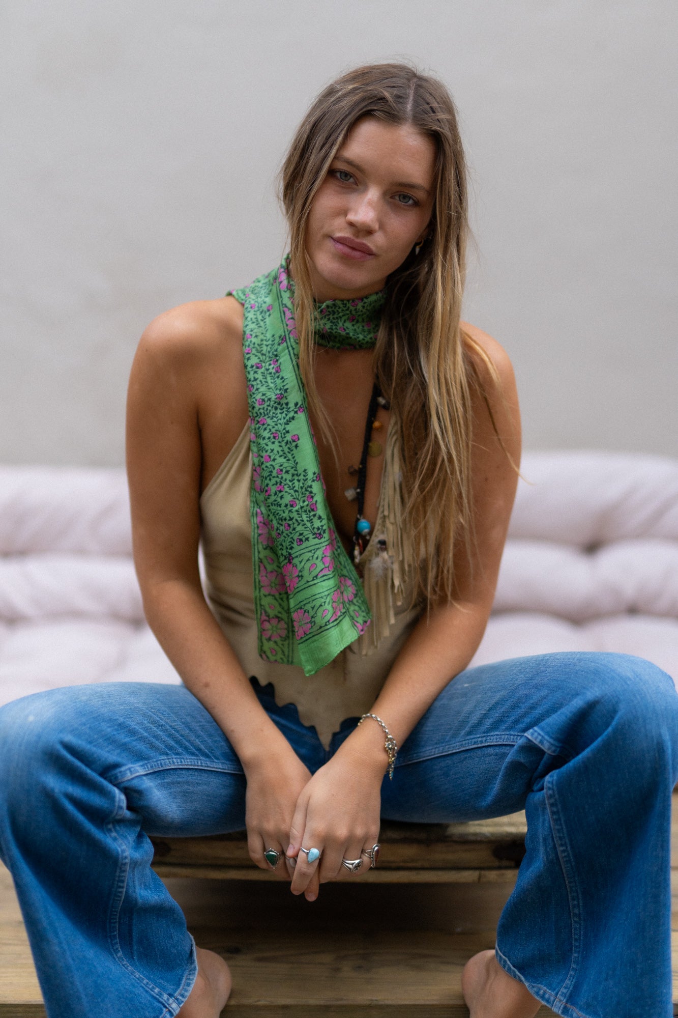 INDIAN SILK SCARF