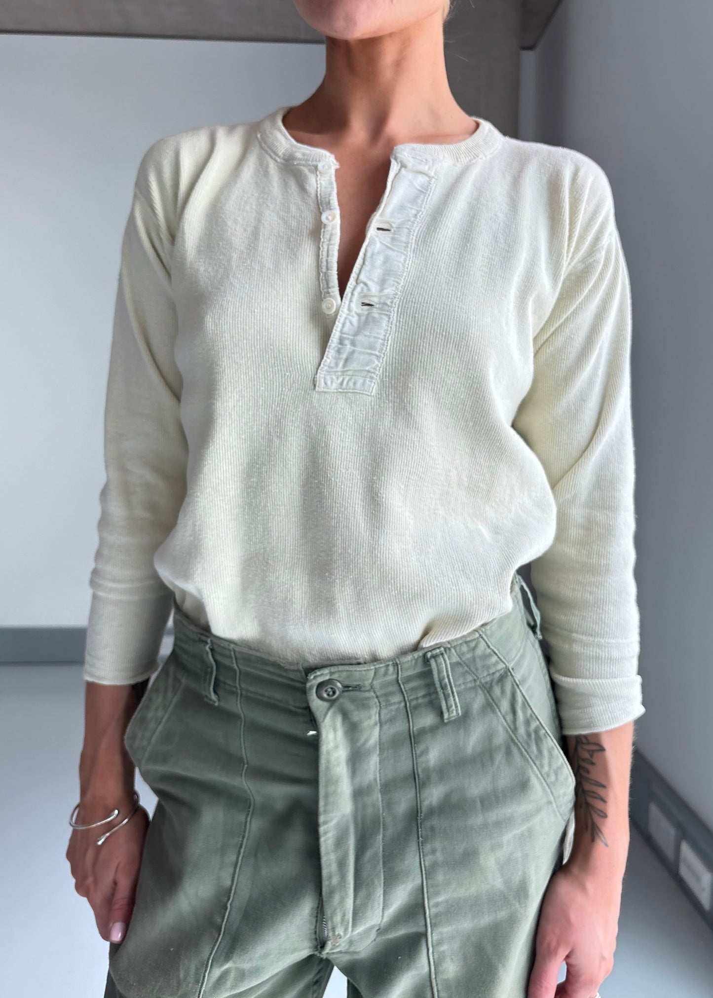1940s Hanes Henley