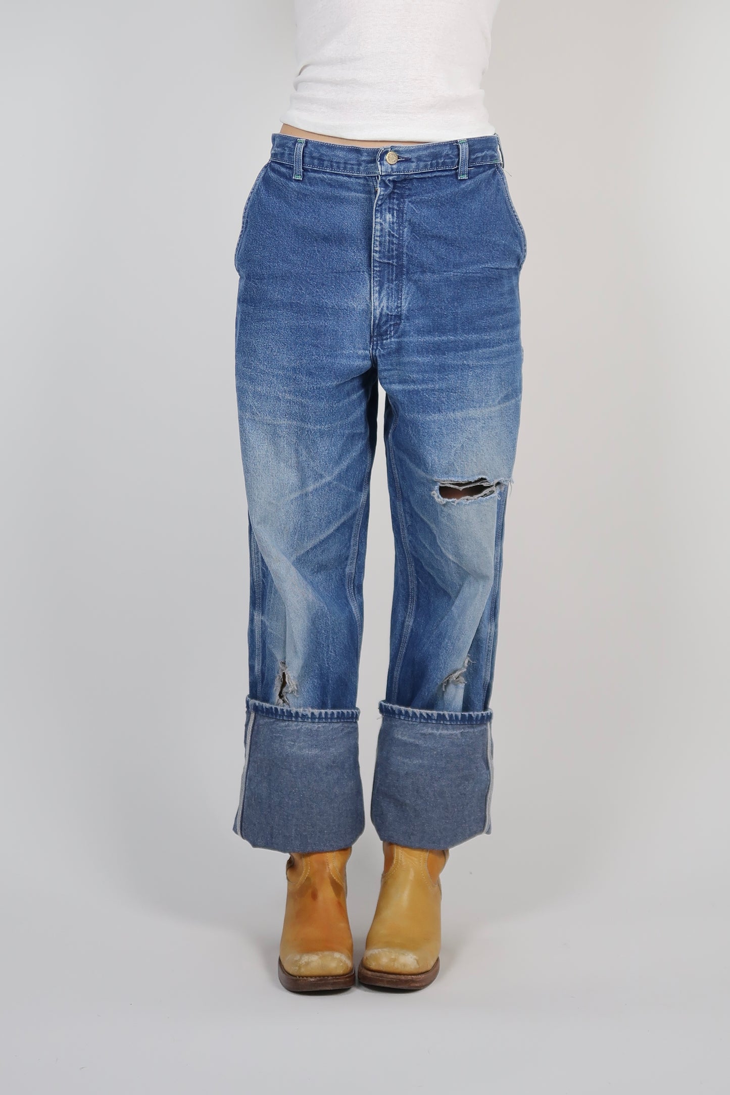 1970S/80s worn in Oshkosh jeans