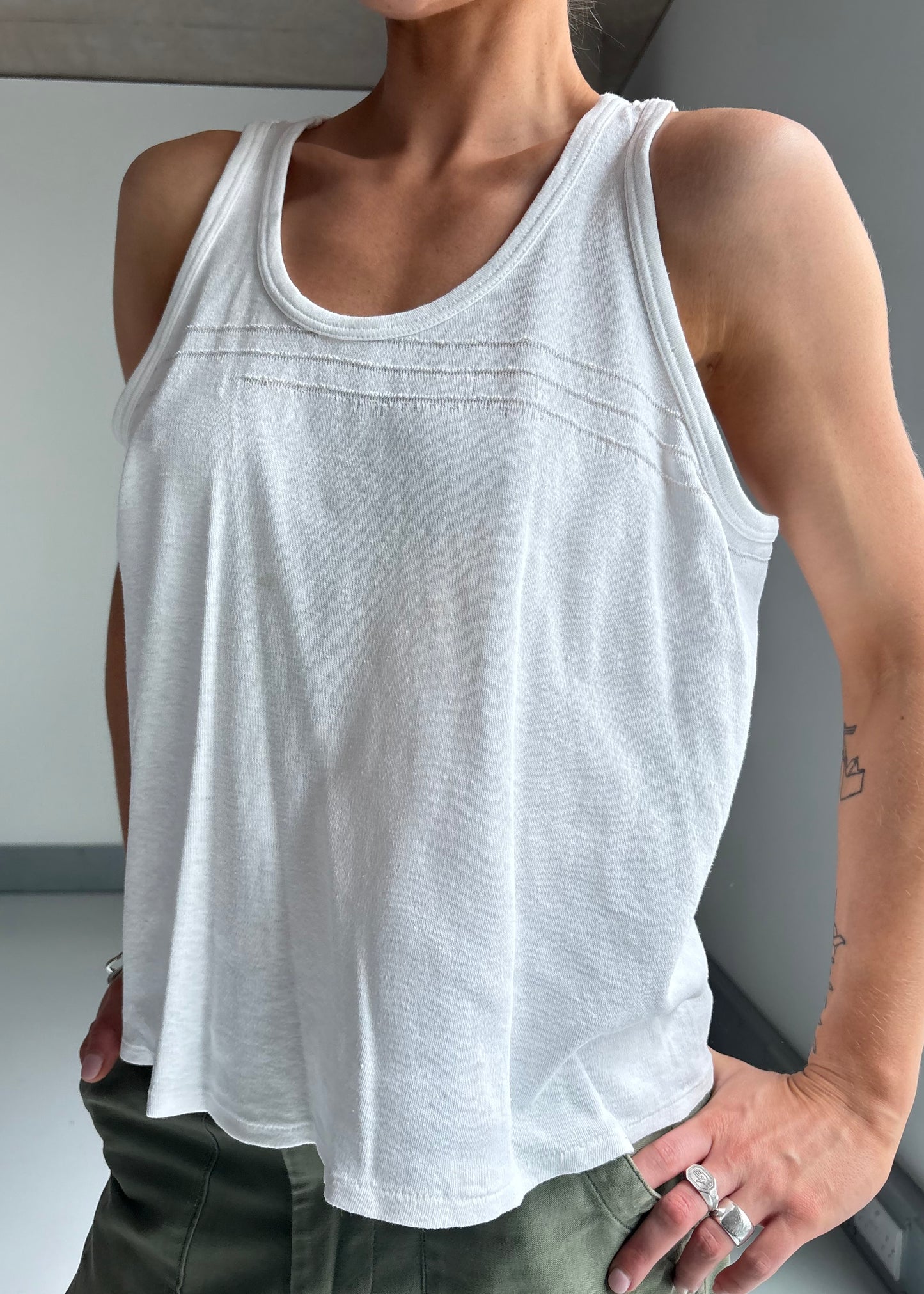 60s cotton vest