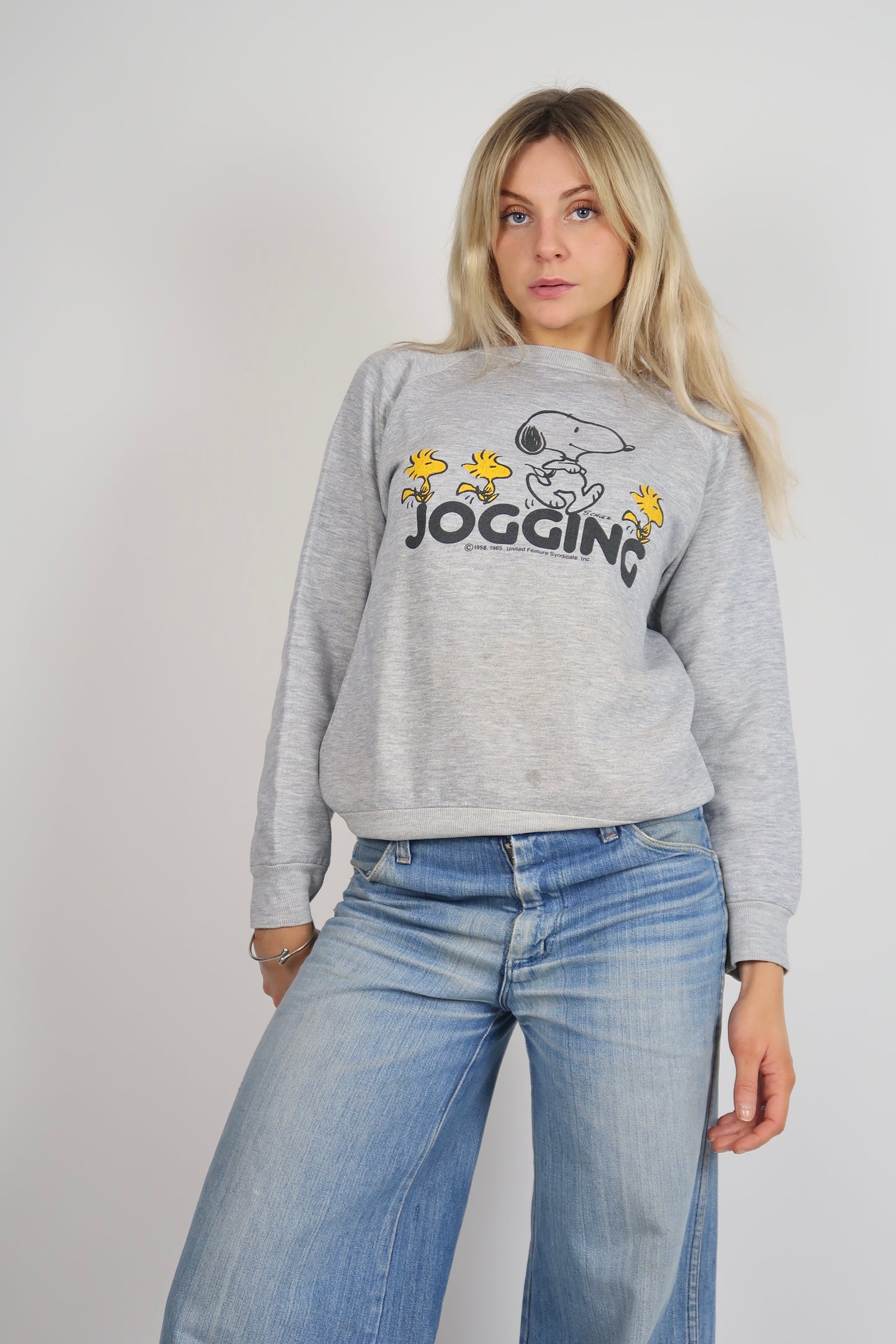 1980s Snoopy jogging sweatshirt