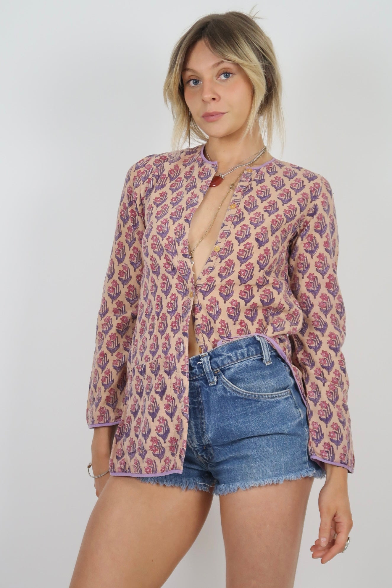 1970s Anohki cotton shirt