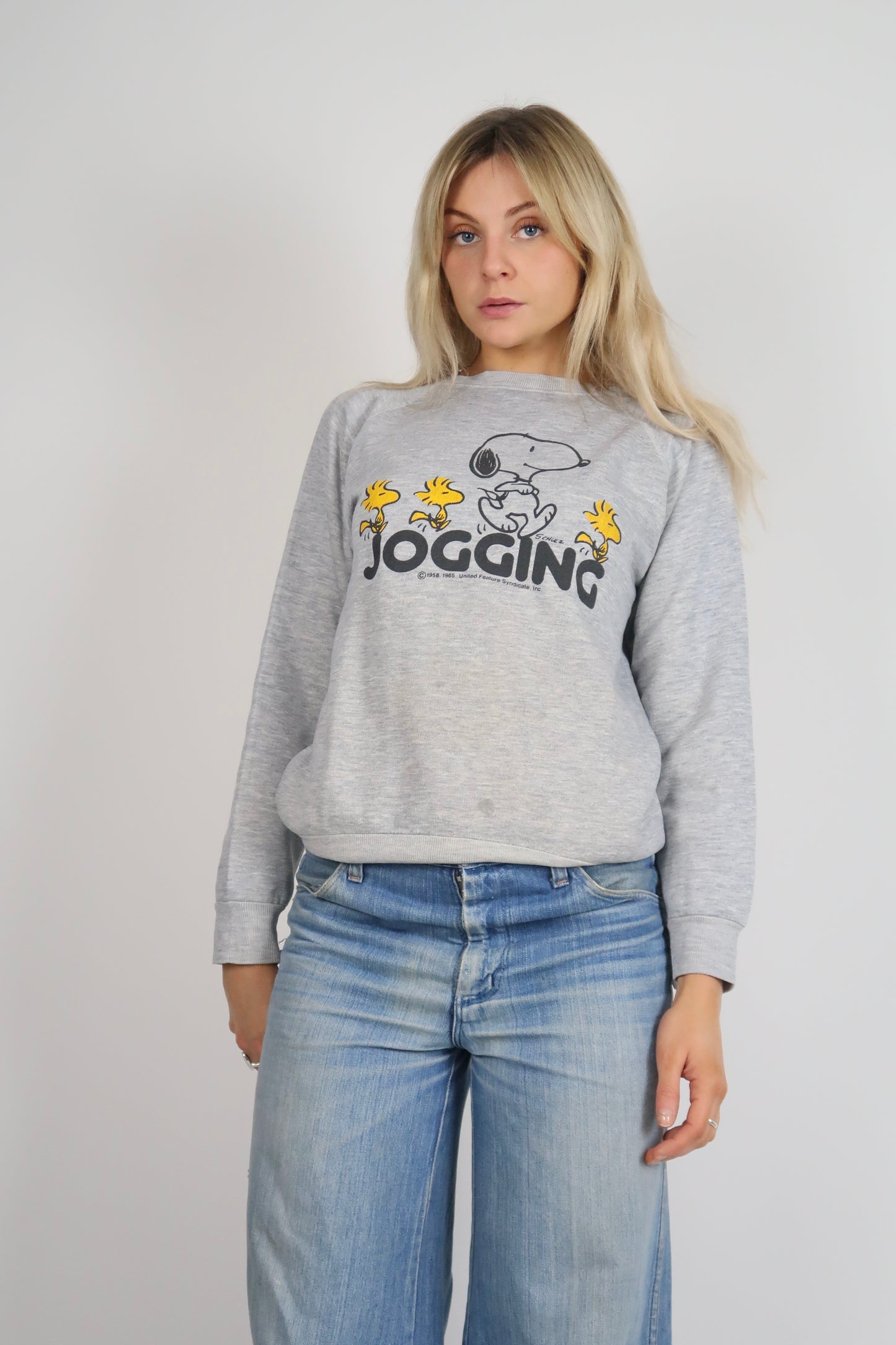 1980s Snoopy jogging sweatshirt