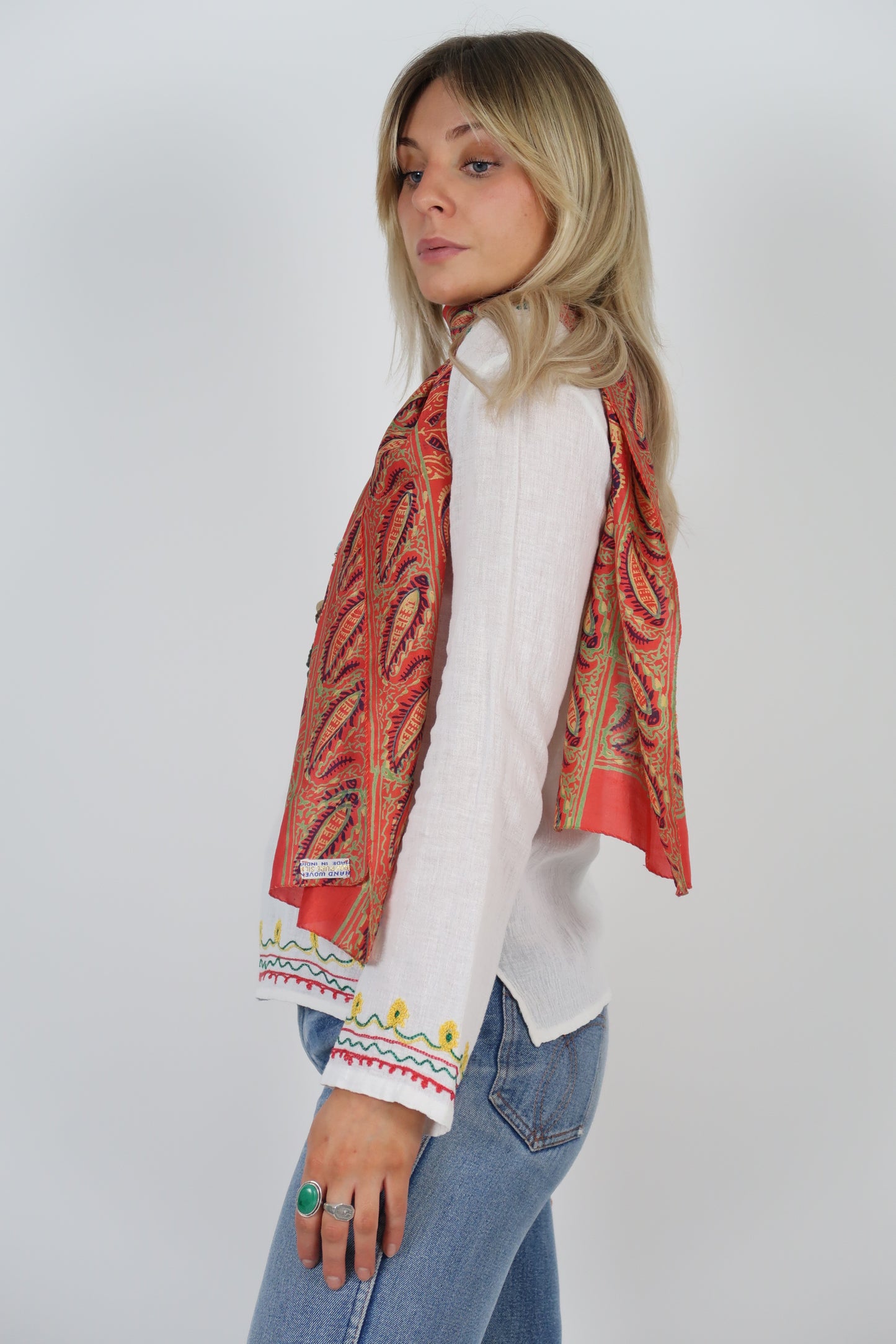 1970s silk scarf