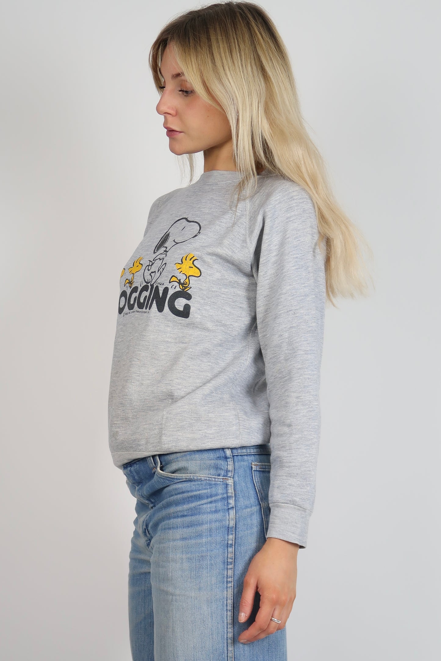 1980s Snoopy jogging sweatshirt