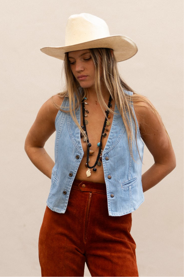 MARSHALL LESTER DENIM VEST