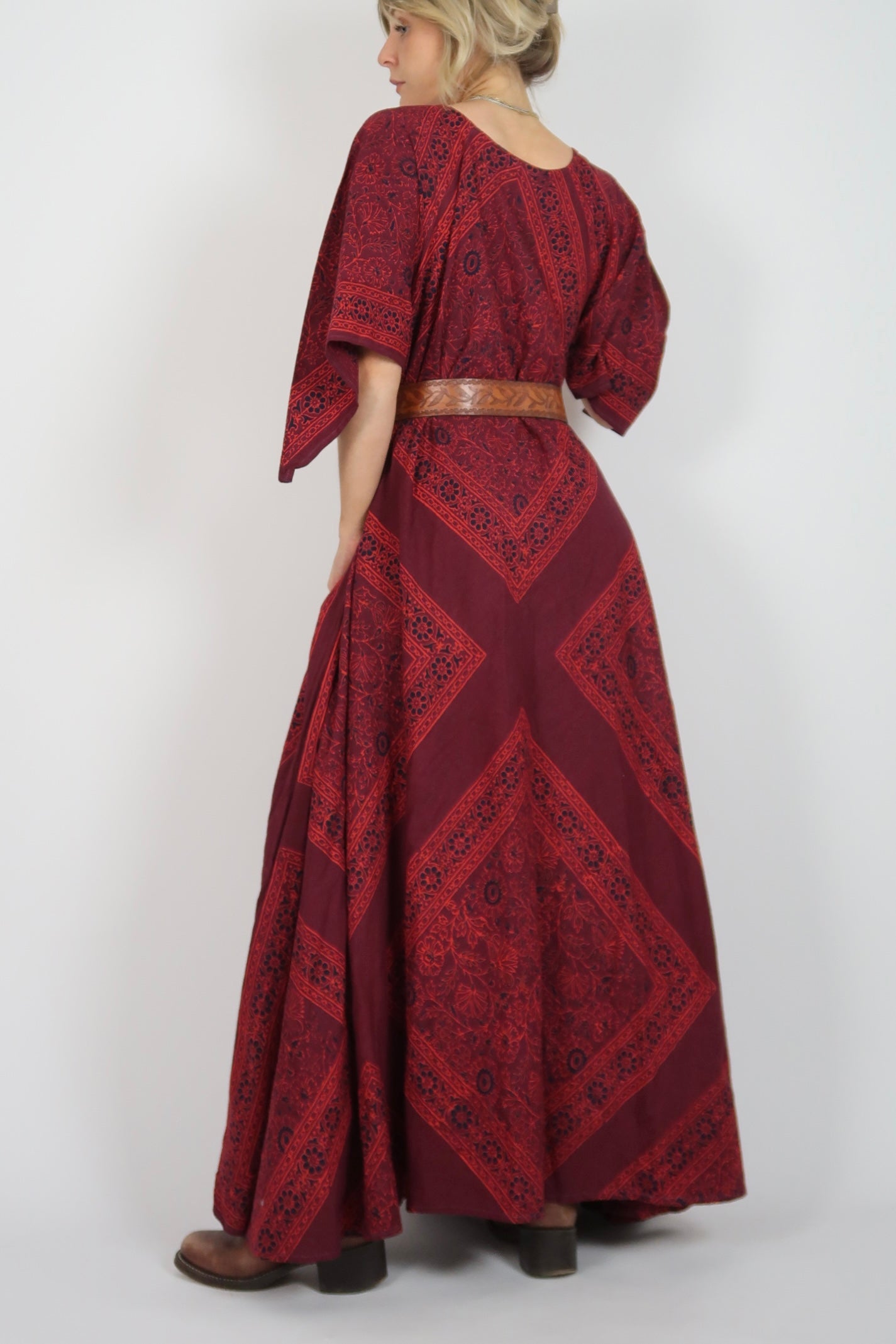 1970s Ayesha Davar maxi dress