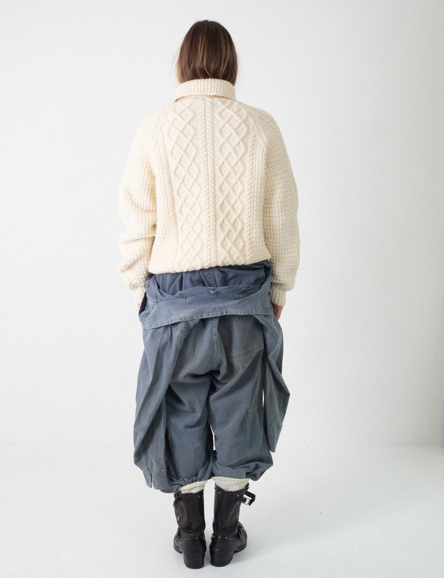 70S HAND KNIT CREAM