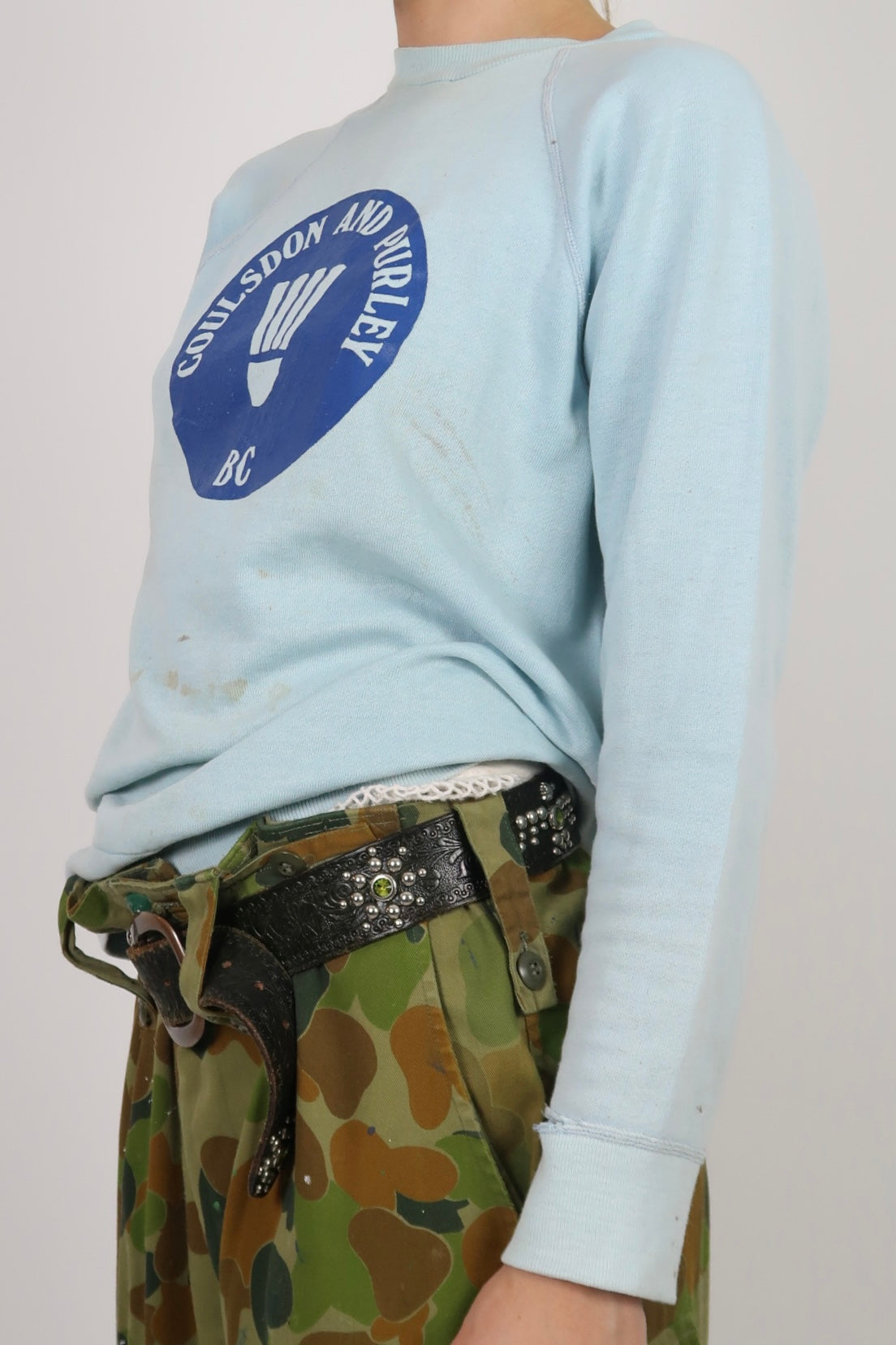Thrashed sweatshirt