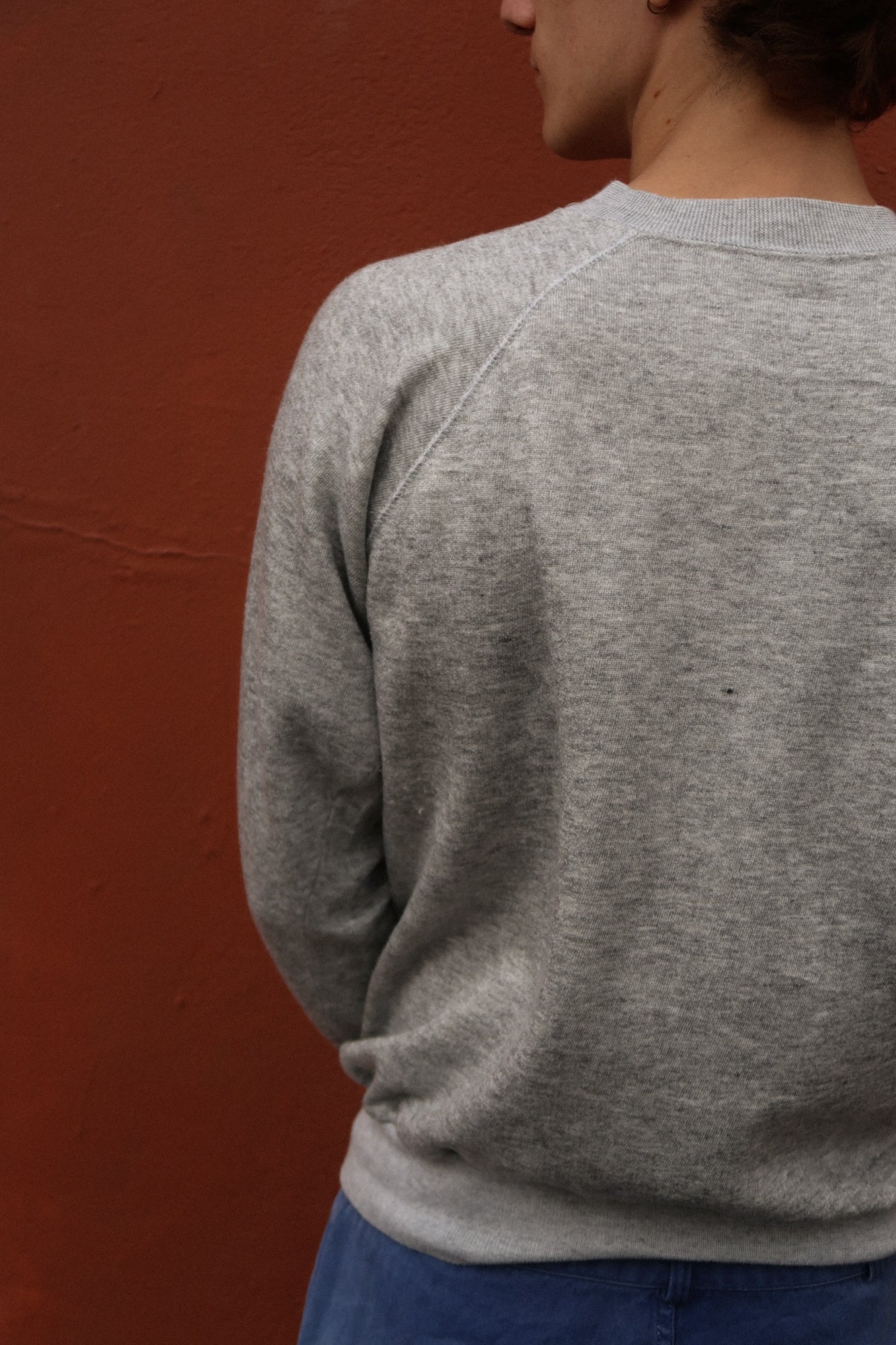 1970s grey sweatshirt