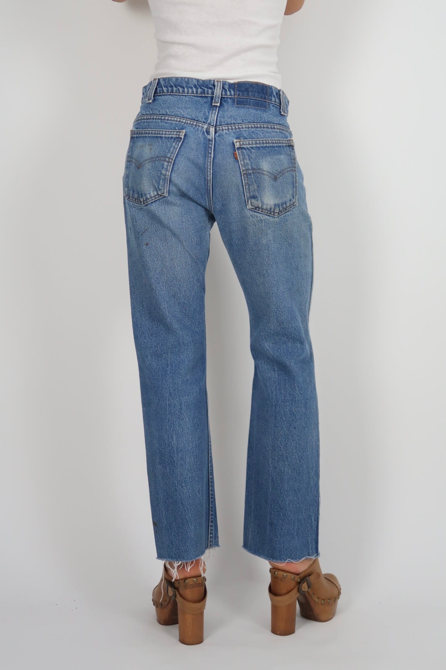 Levi’s orange tab jeans