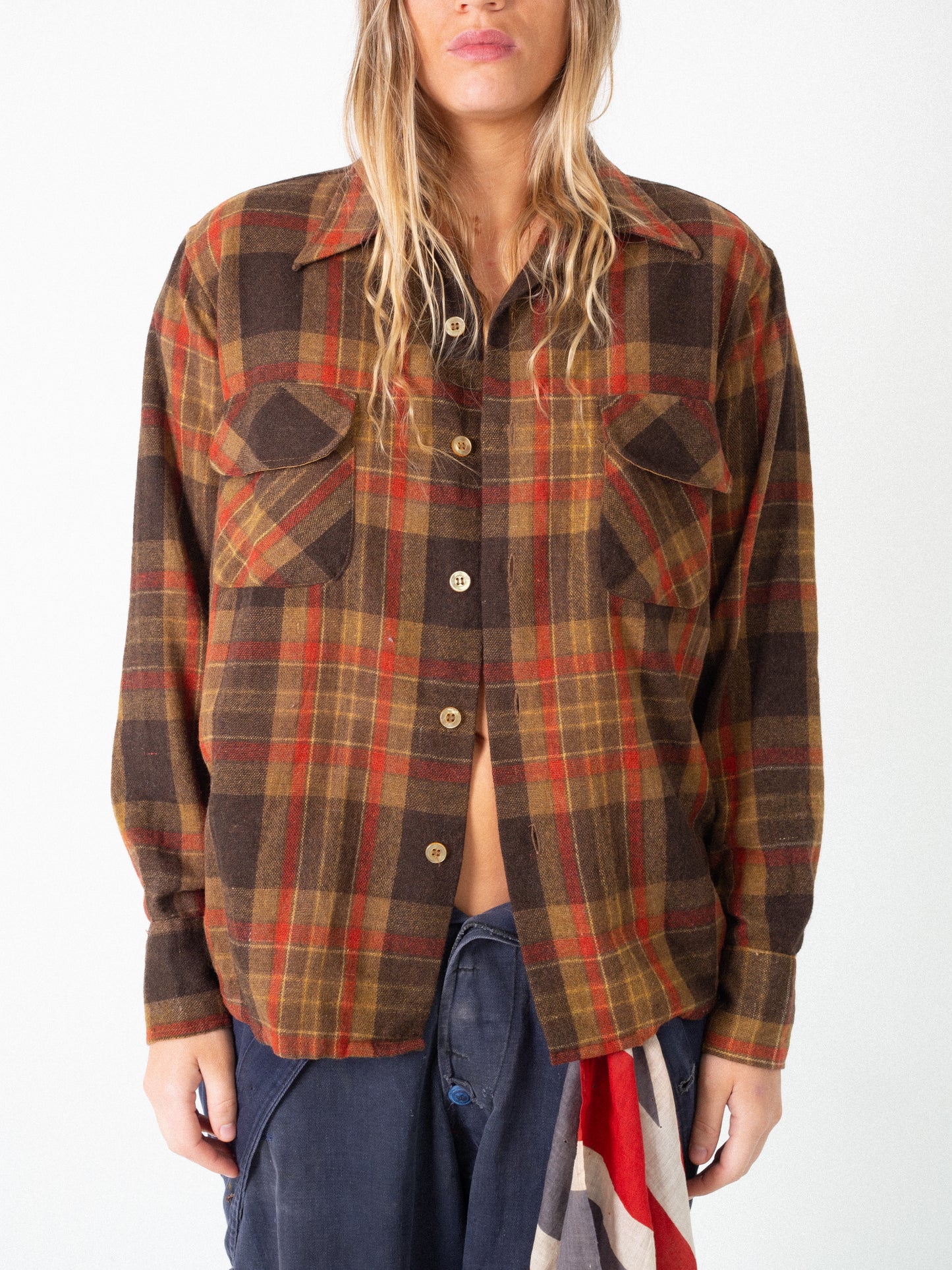 70S WOOL SHIRT