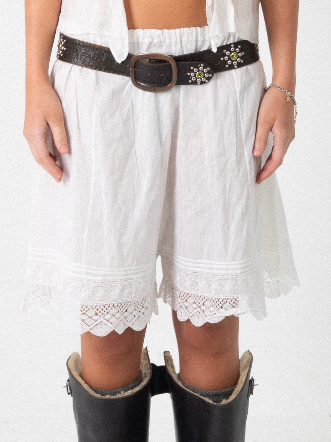 COTTON BLOOMER SHORTS