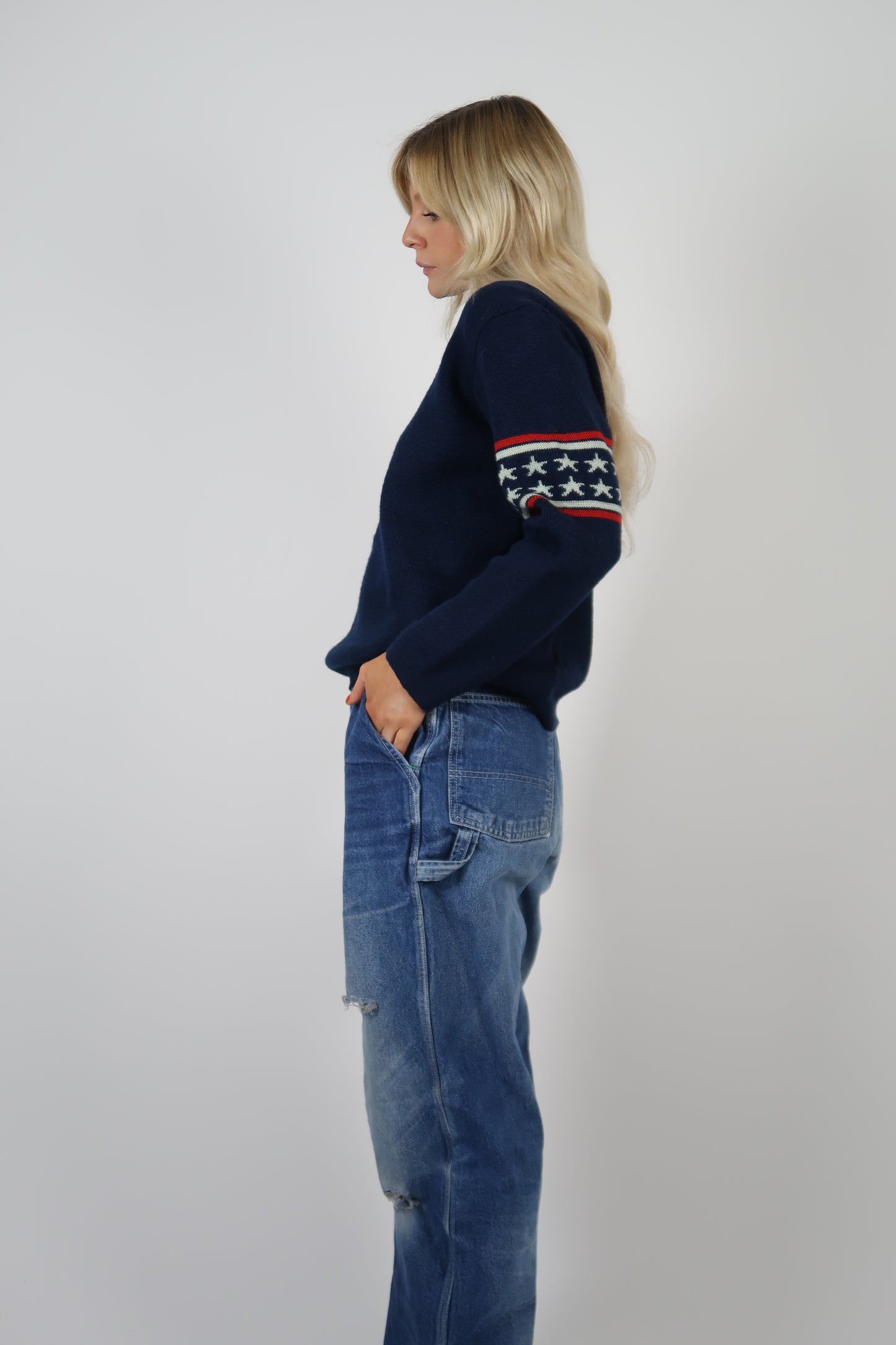 1970s wool knit