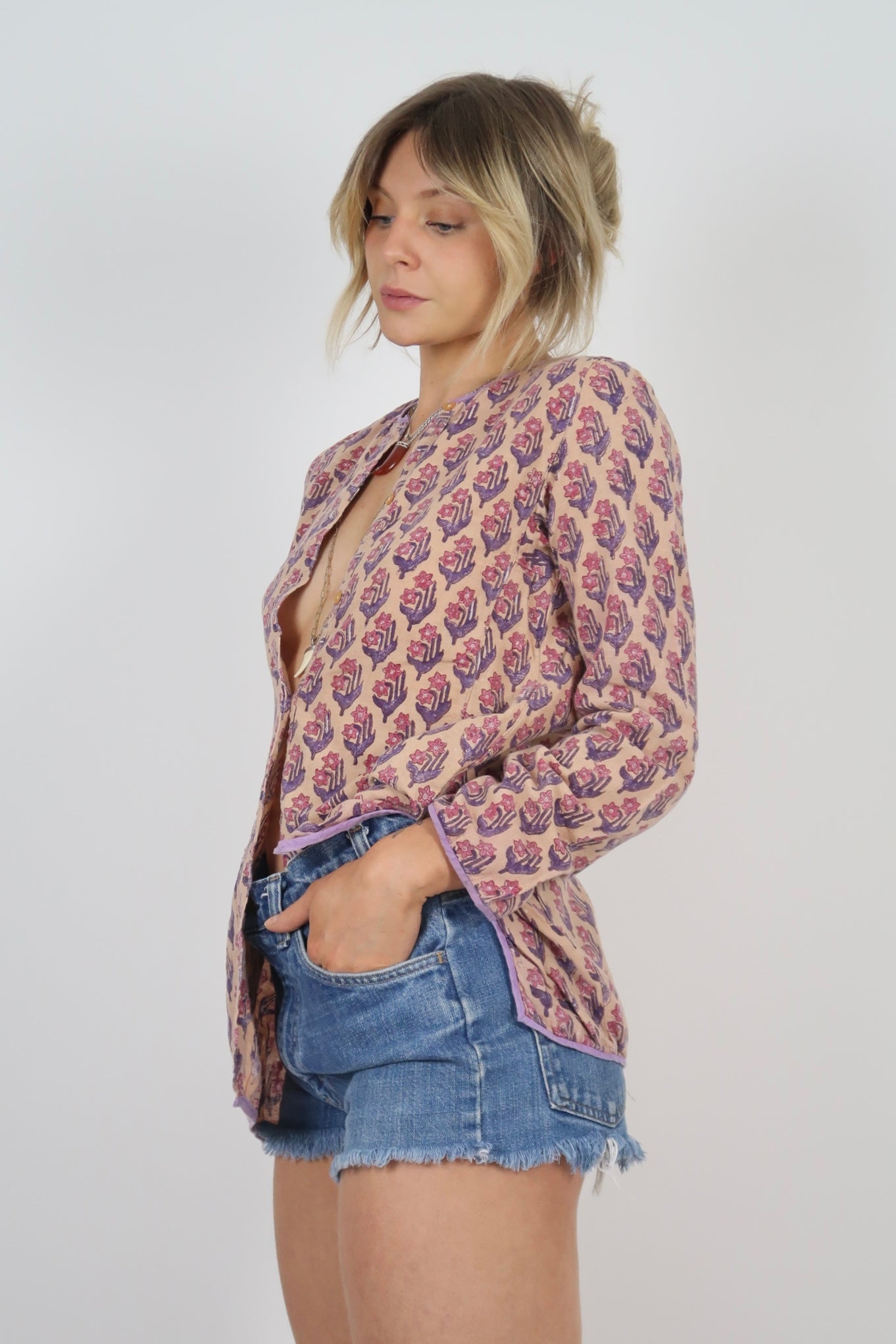 1970s Anohki cotton shirt