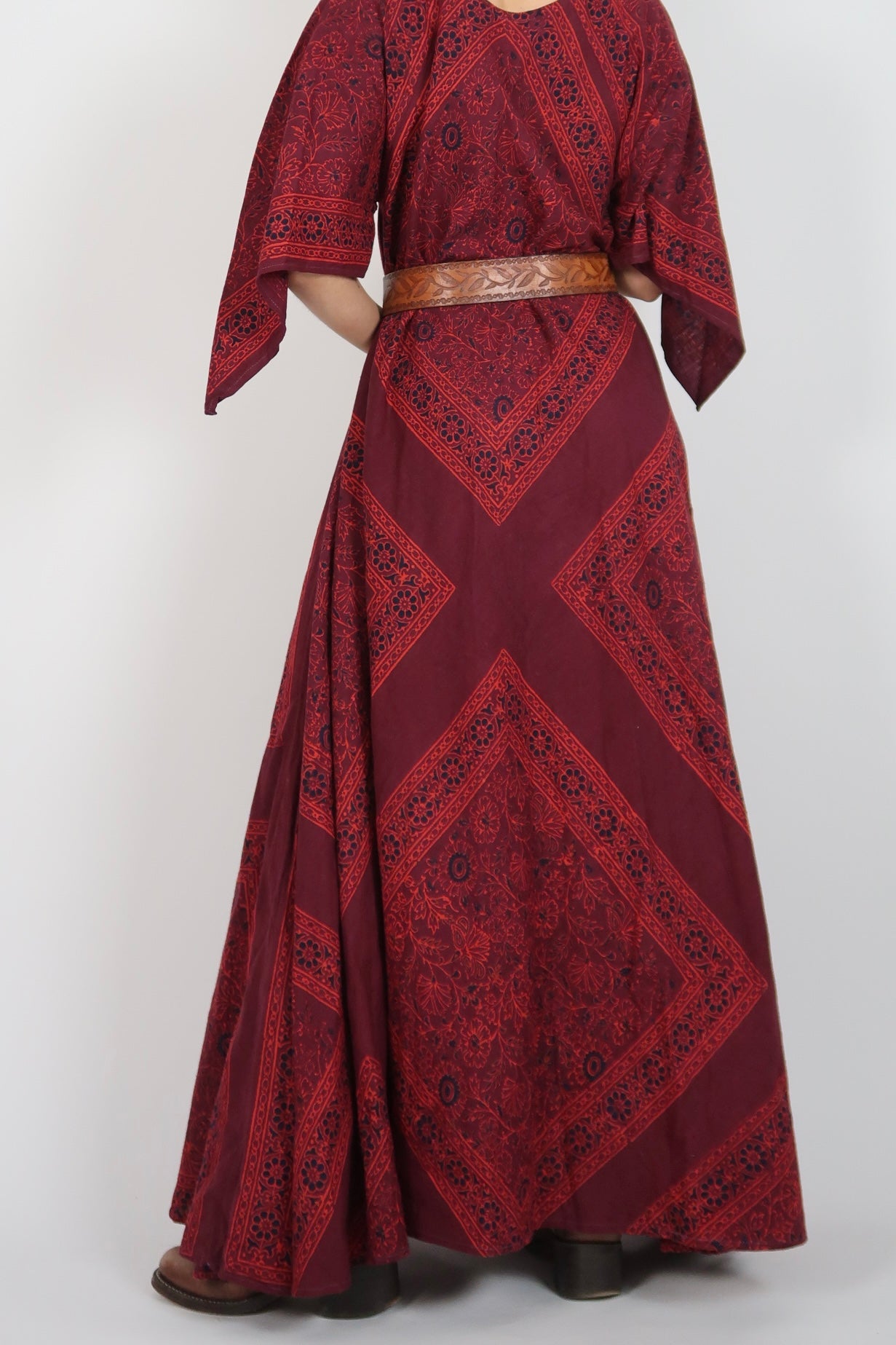 1970s Ayesha Davar maxi dress