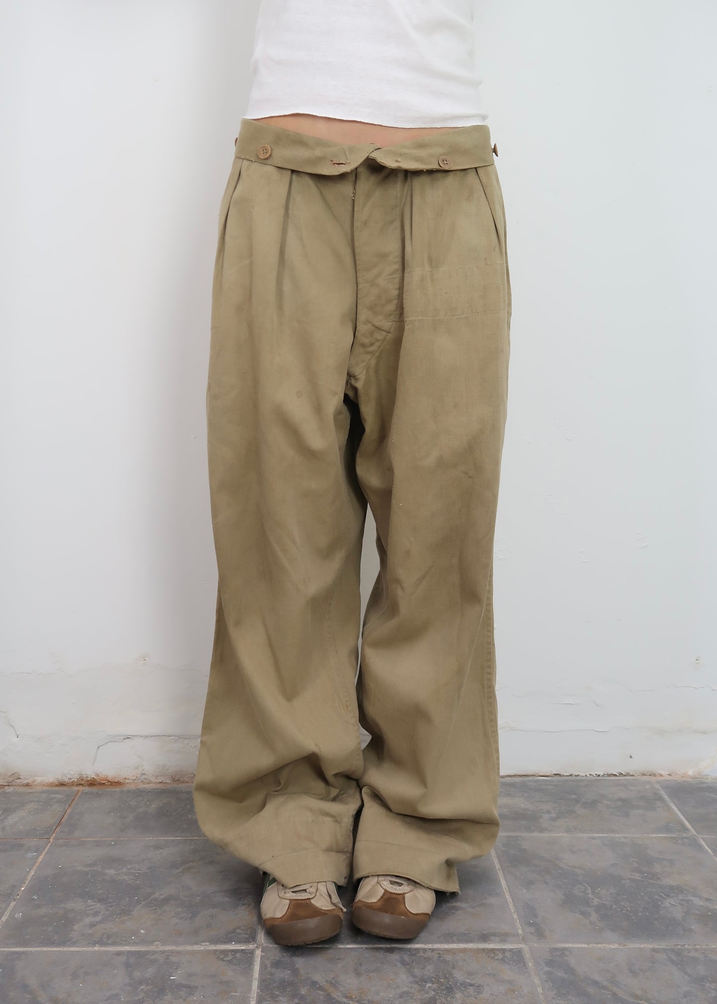 1940s Indian British army pants