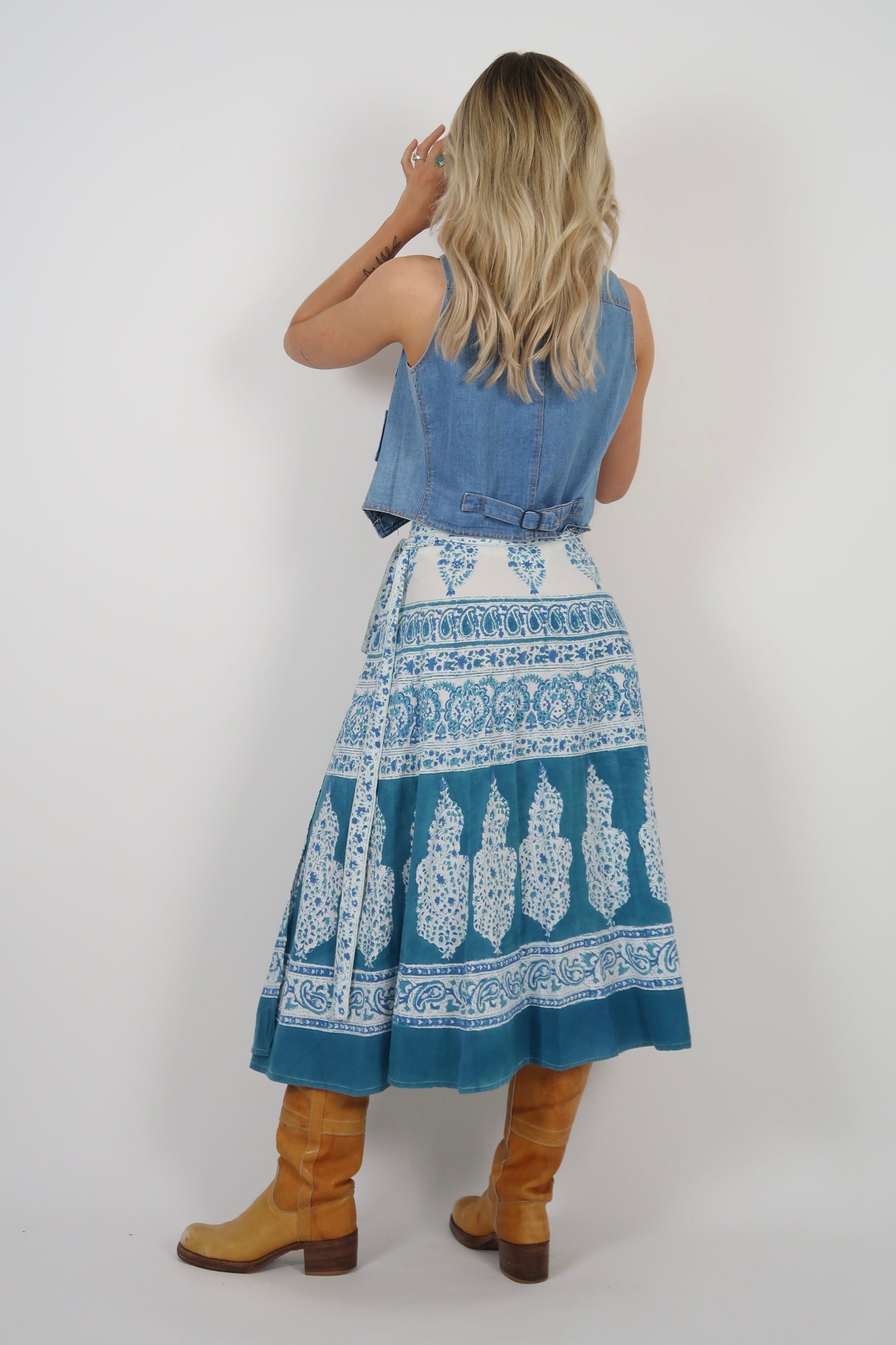 1970s Phool midi skirt