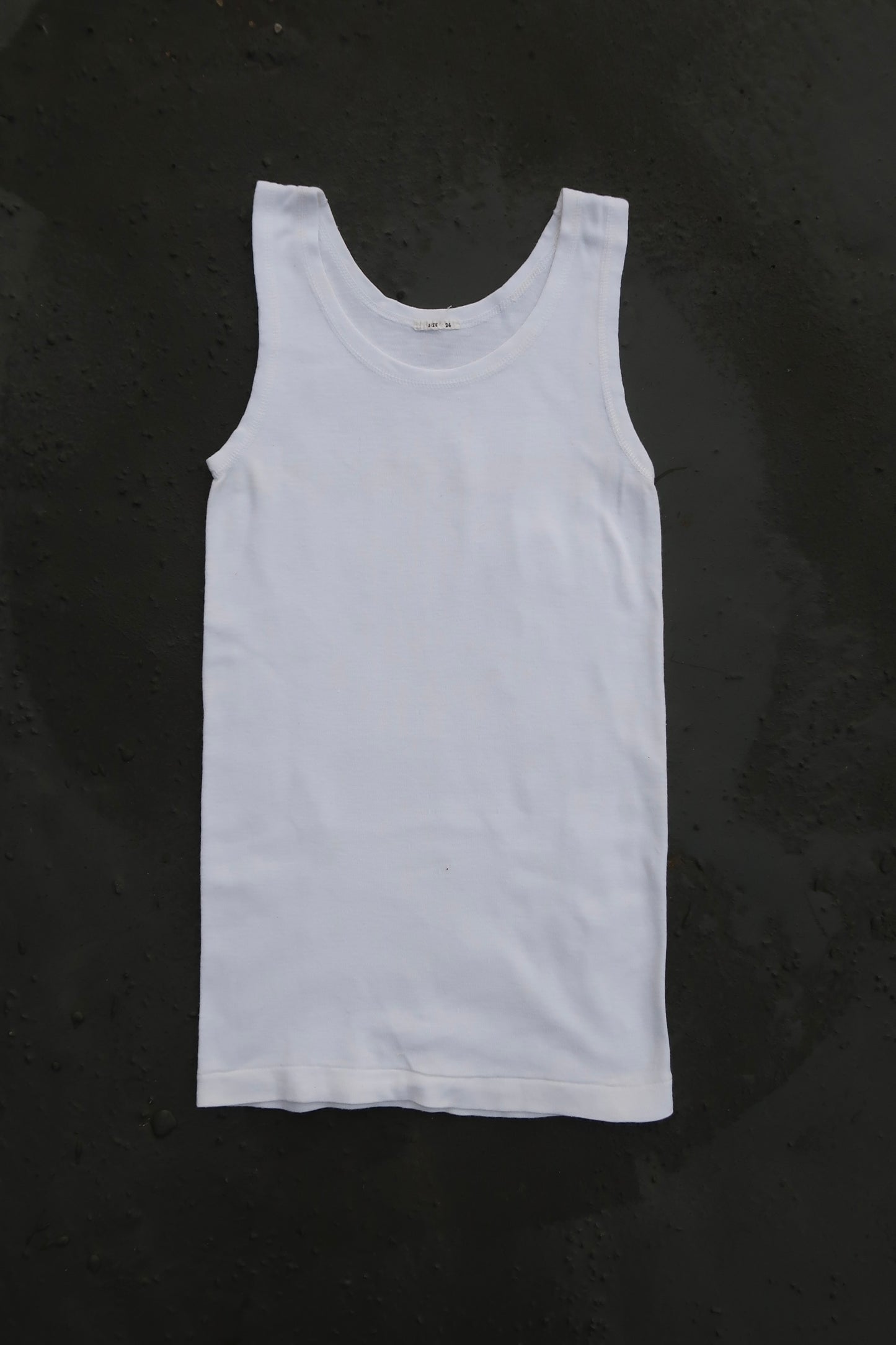 70s chain stitch tank