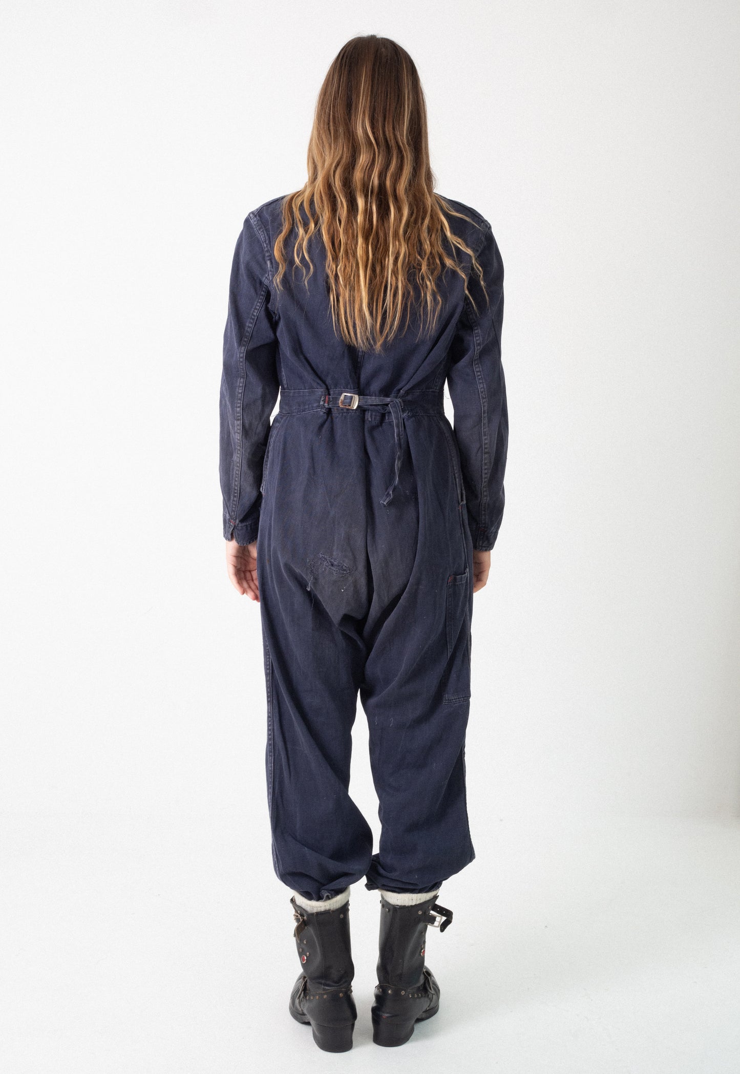 LATE 1940S OVERALL BLUE