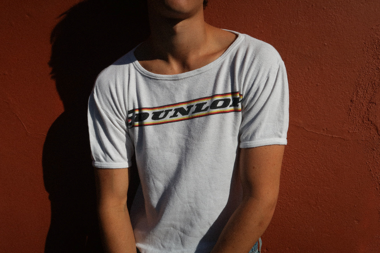 1970s Dunlop crop tee