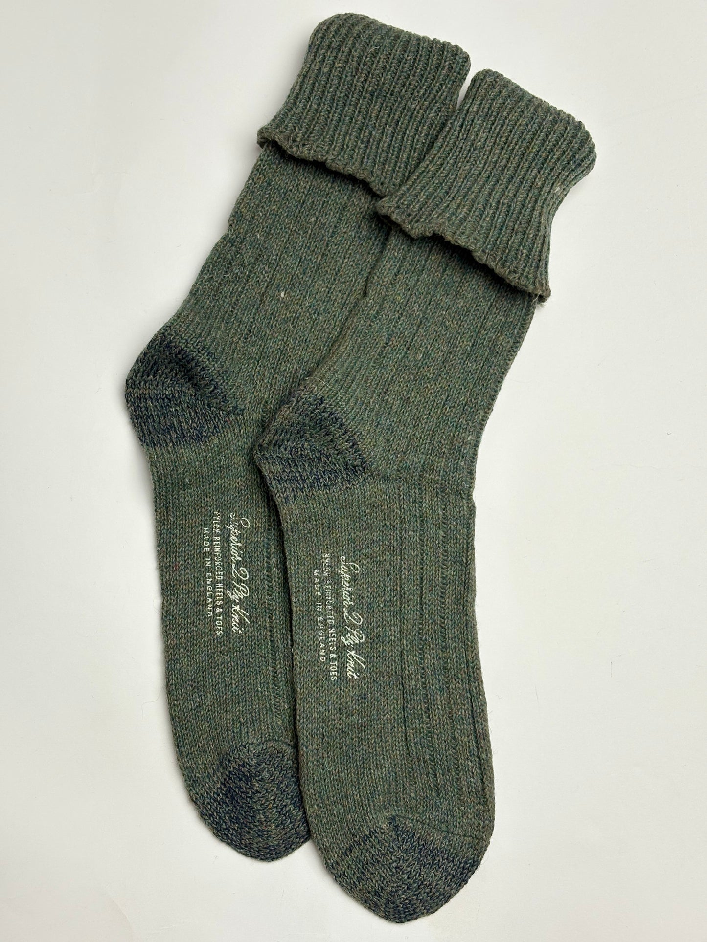 1950s chunky wool socks