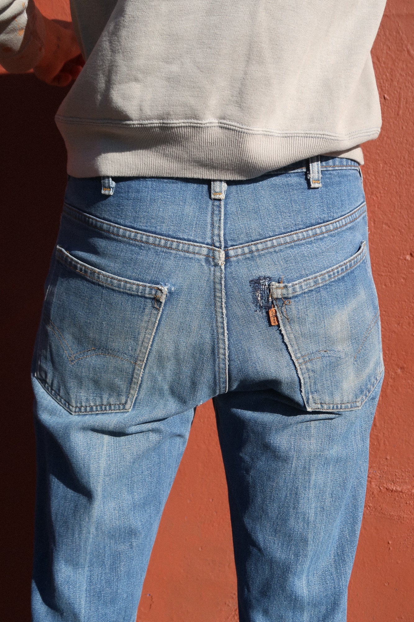 1970s orange tab Levi’s