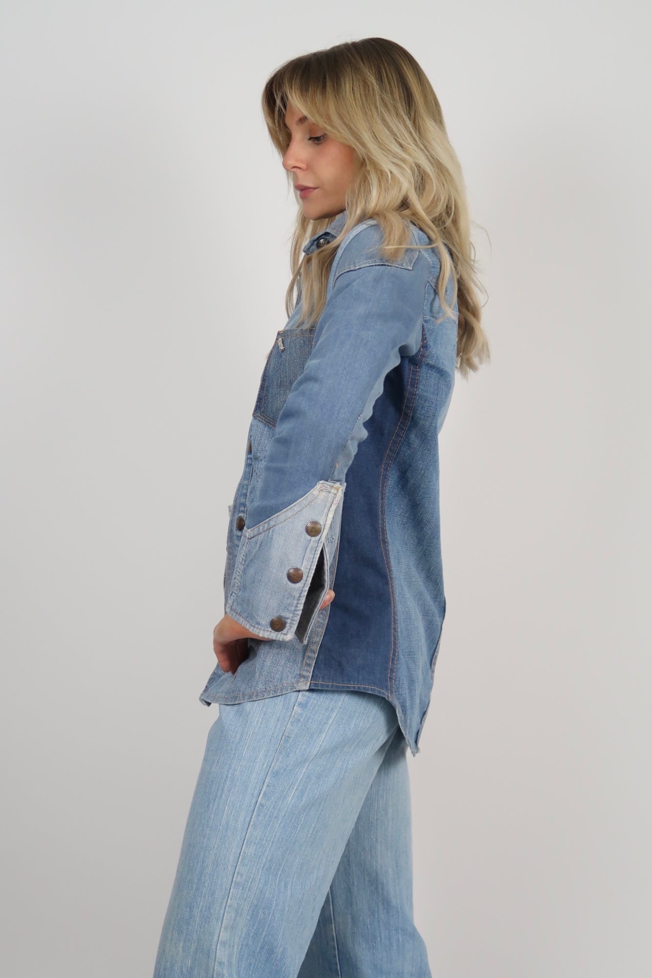 60s customised denim shirt