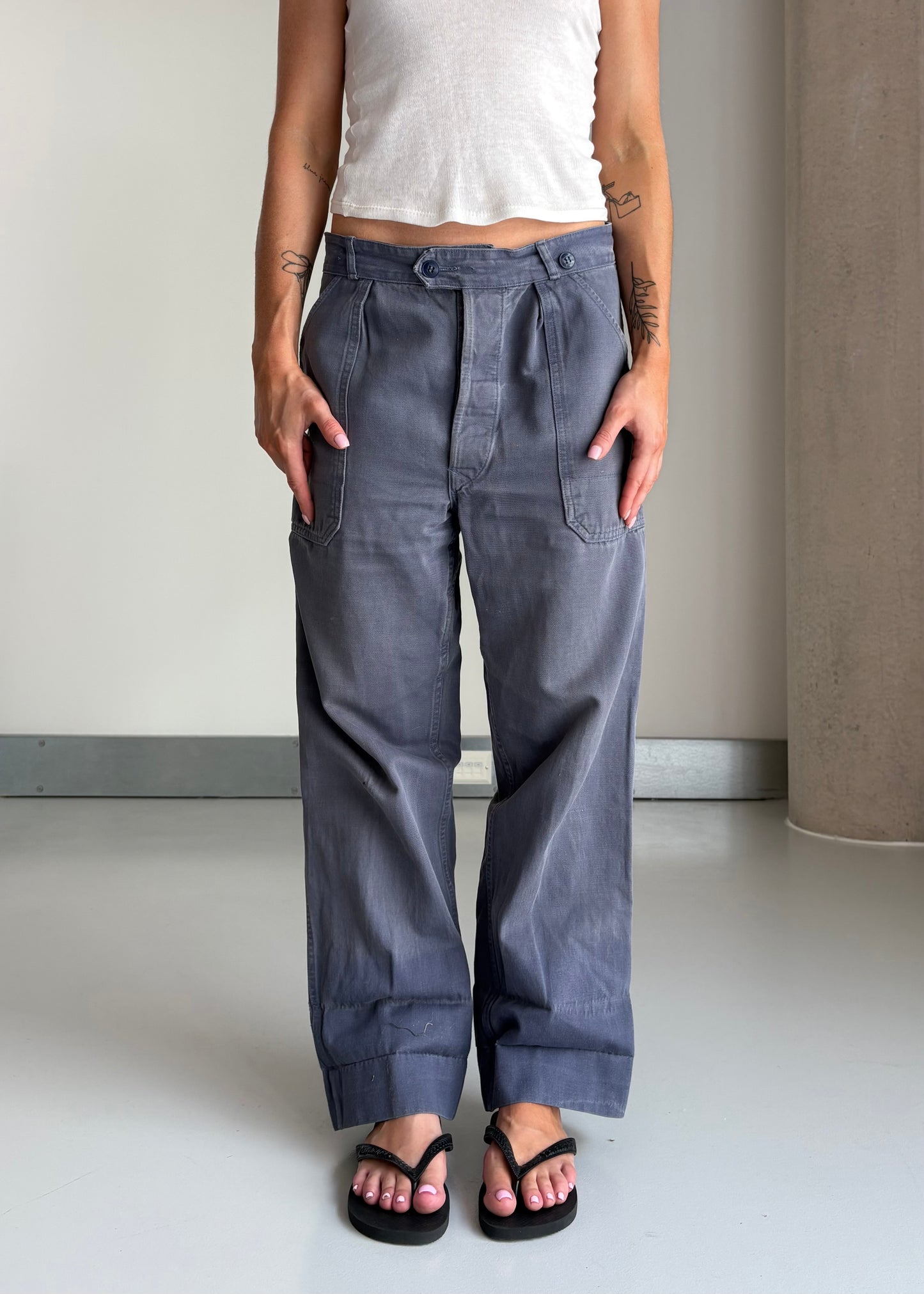 FADED WORK PANTS